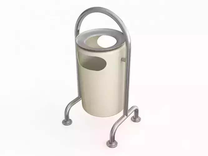 Trash can 14 3D model