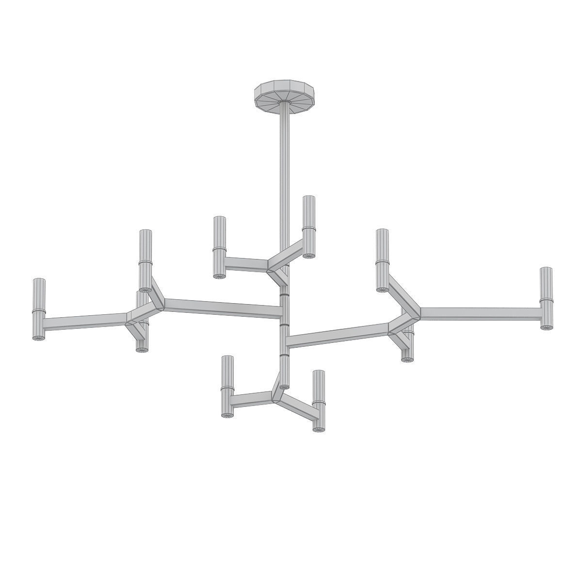 ROOTS CHANDELIER 3D model_4