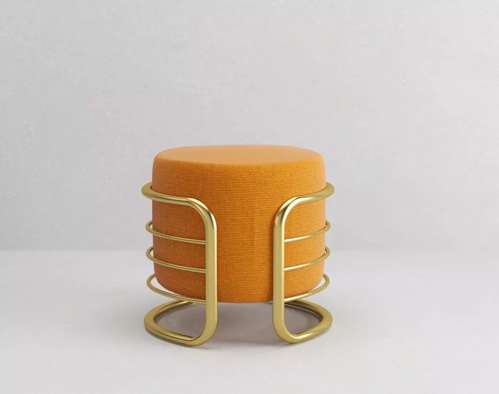 Stool Eero by Porus Studio 3D model_0