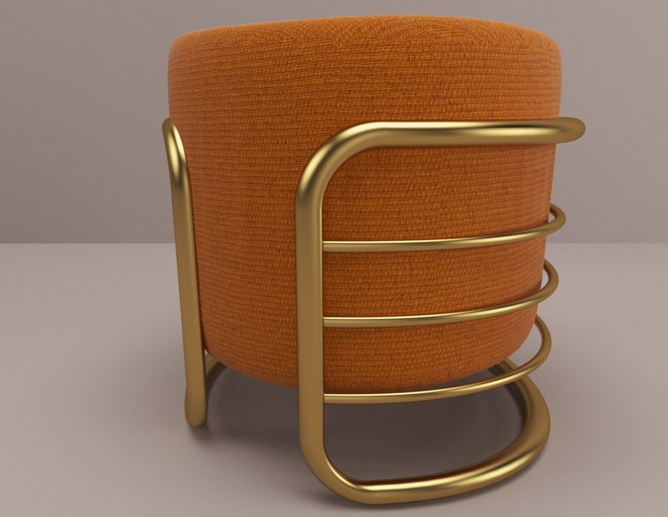 Stool Eero by Porus Studio 3D model_3