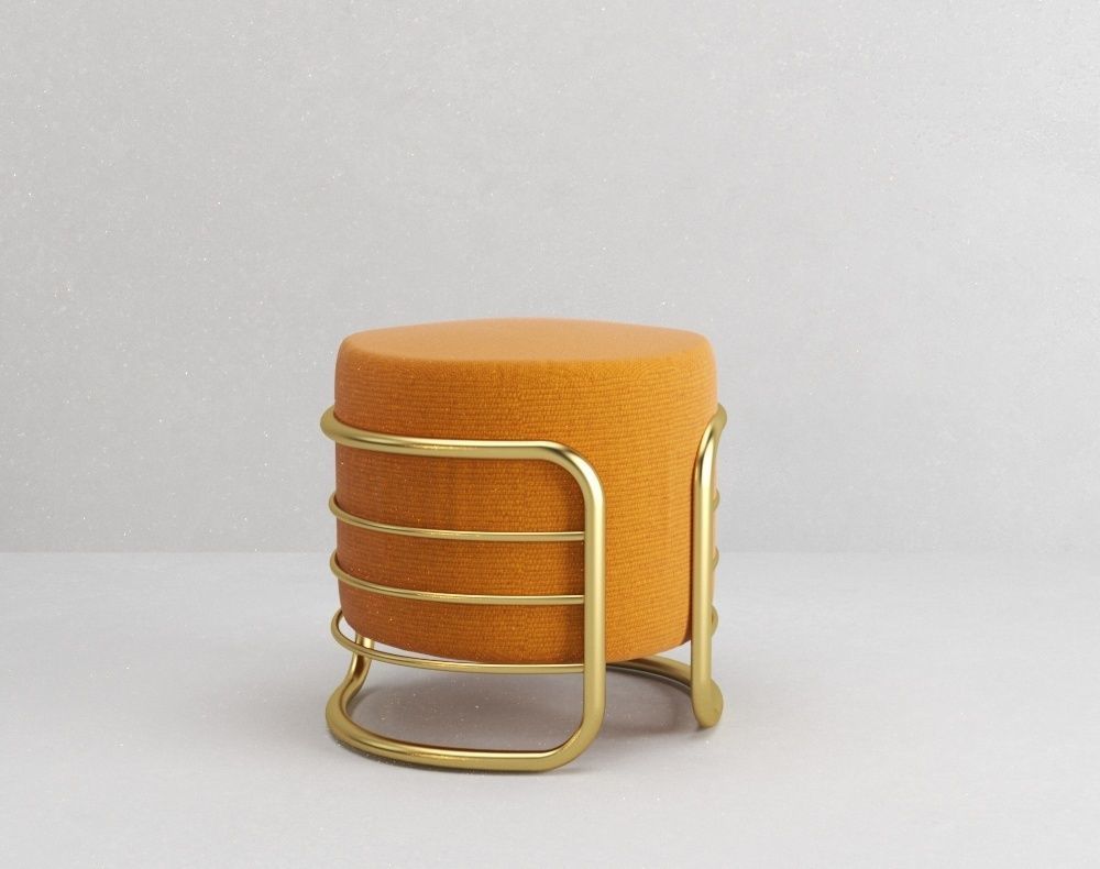 Stool Eero by Porus Studio 3D model_1