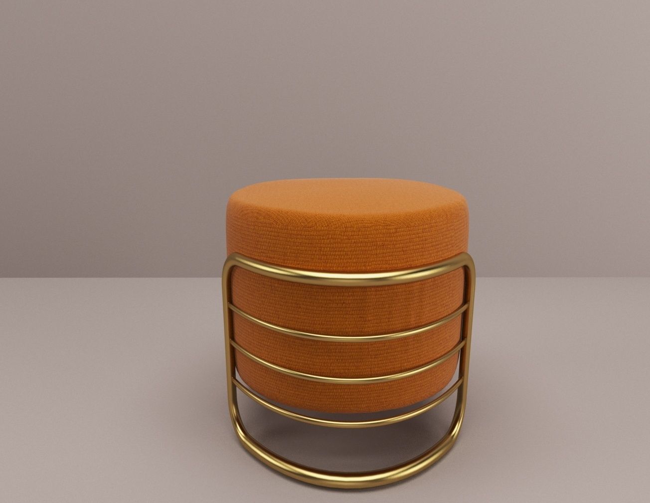 Stool Eero by Porus Studio 3D model_2