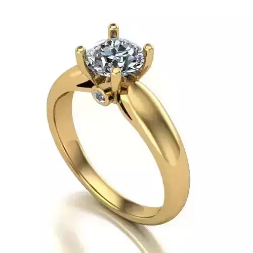 Designers solitaire ring