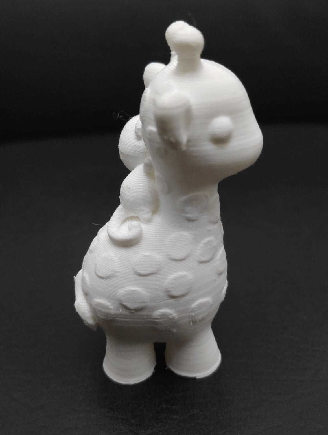 Giraffe with Monkey 3D print model_8