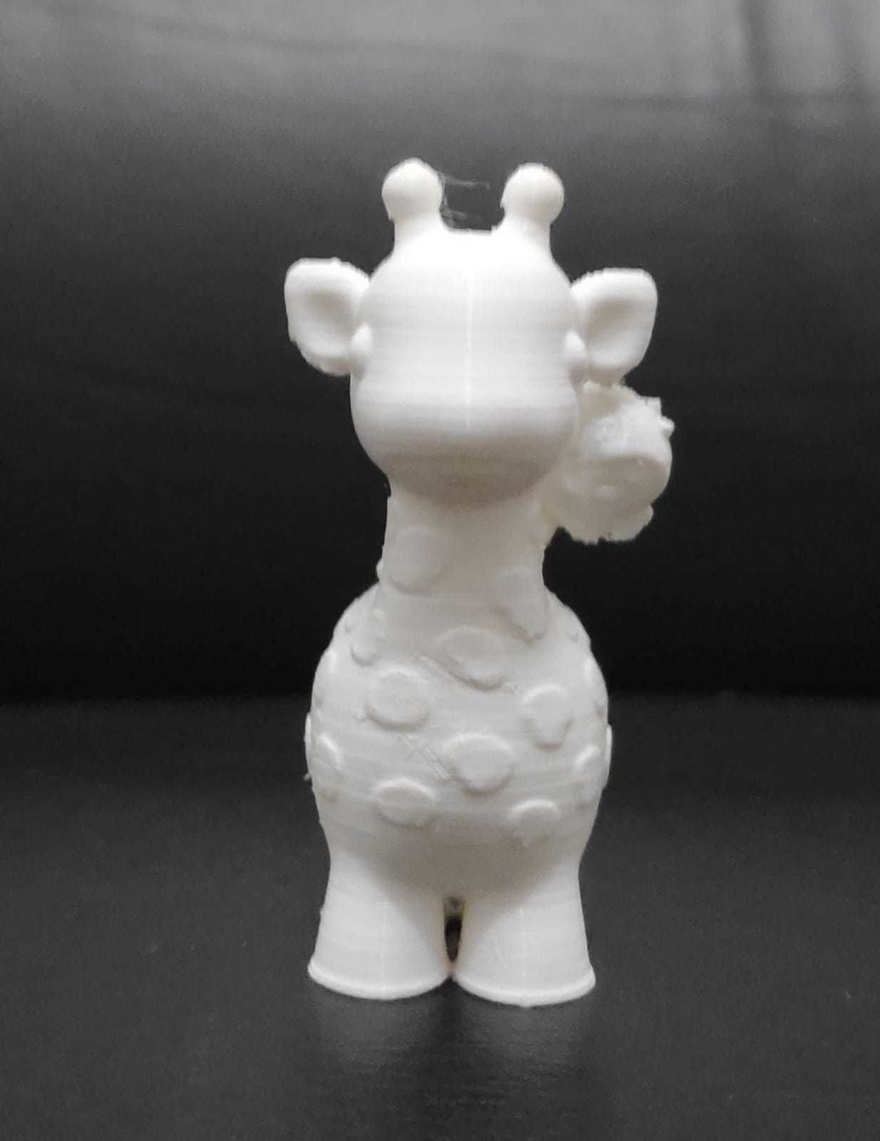 Giraffe with Monkey 3D print model_5