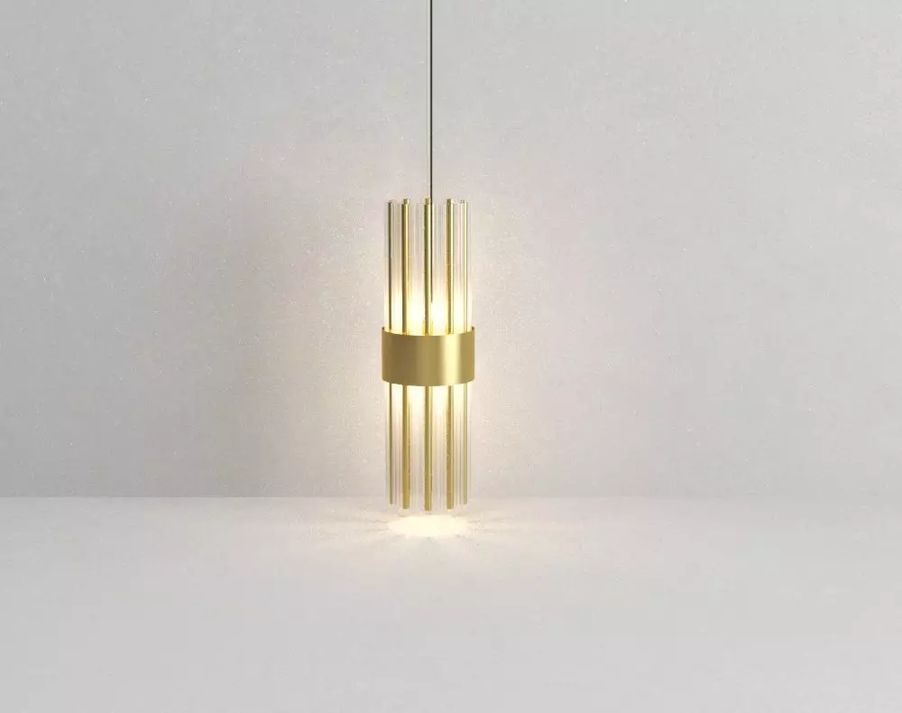 Pendant HALMA 3D model_0