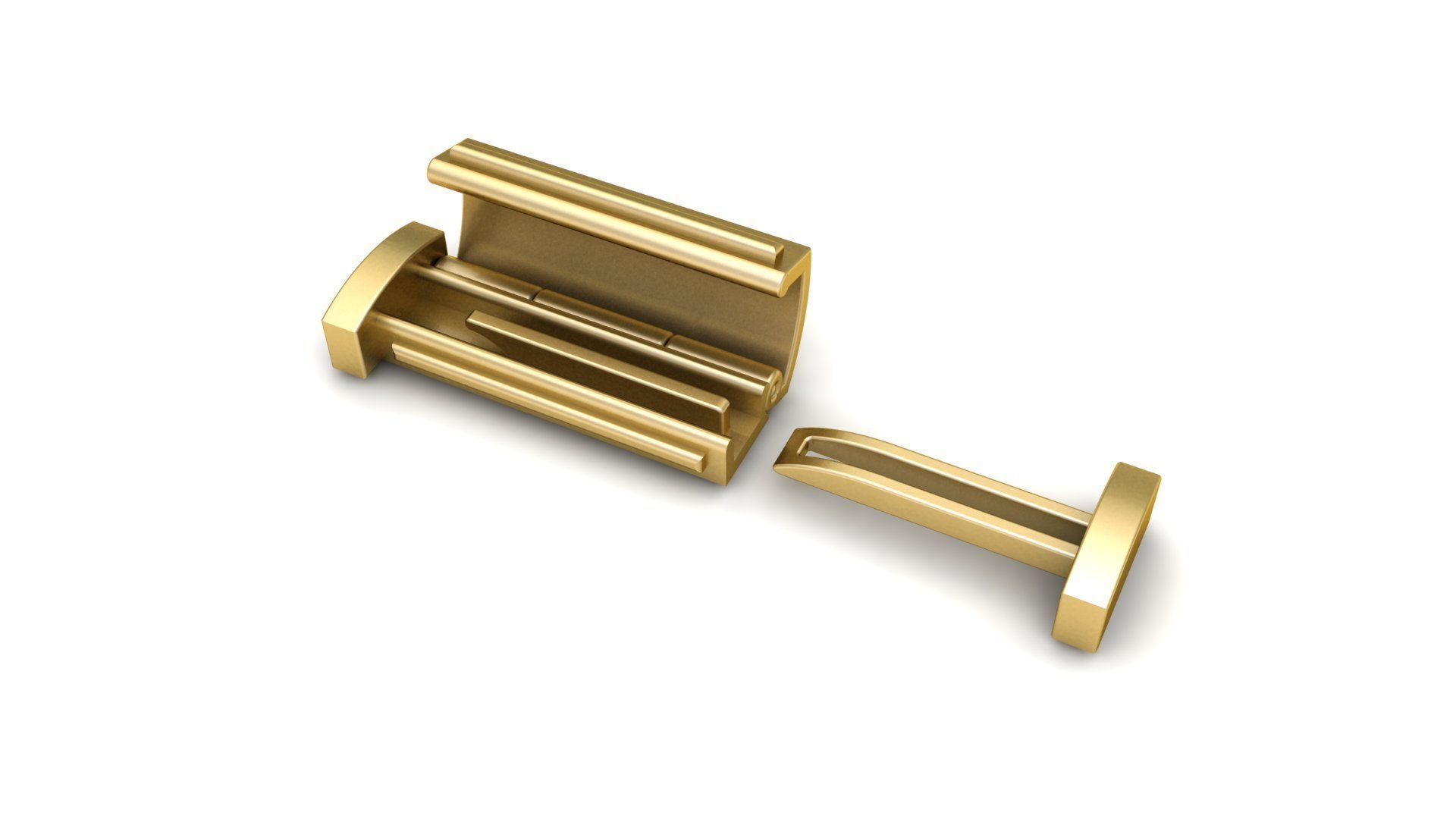 7mm Diamond and Plain Lock Combination  3D Model Collection_10