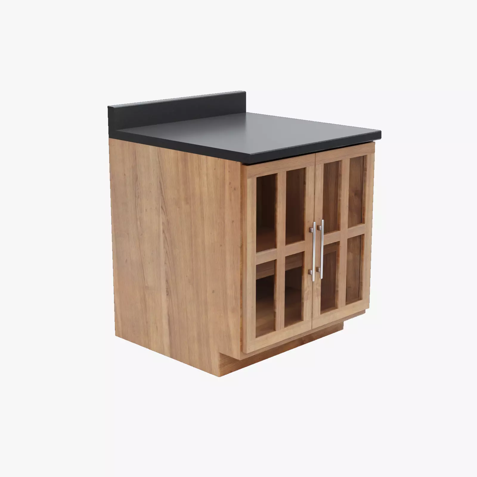 Modern Kitchen Counter 3 3D model_0