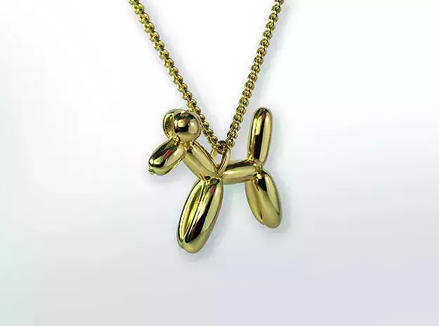 Balloon Dog Pendant