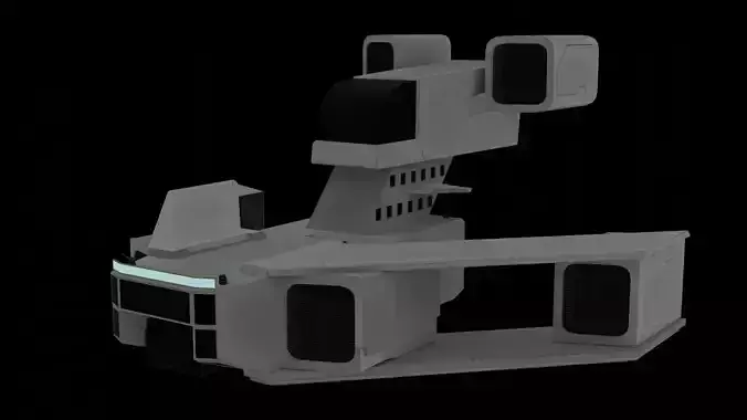 spacecraft futuristic vehicle