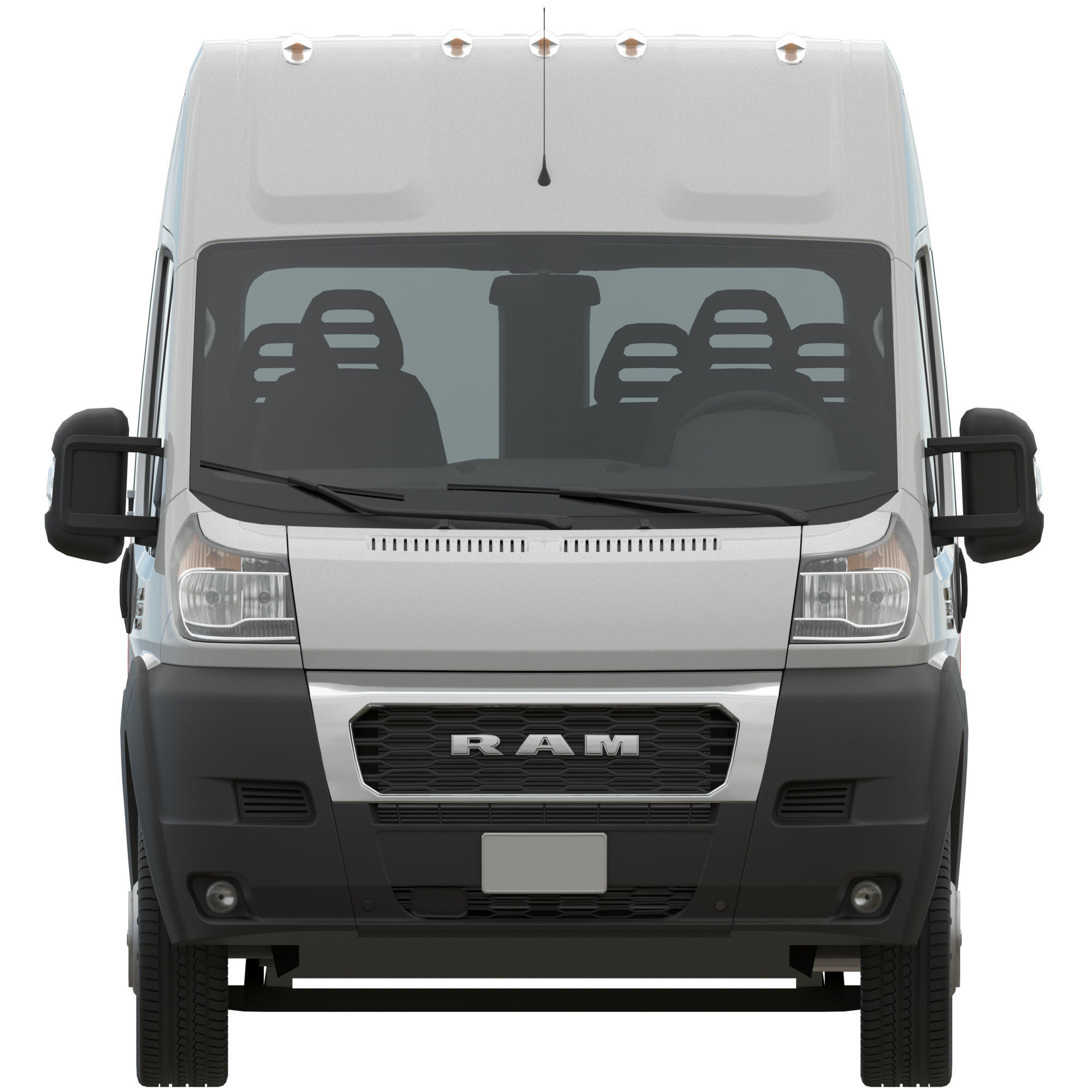 RAM PROMASTER 3500 Window Van 159 3D model_7