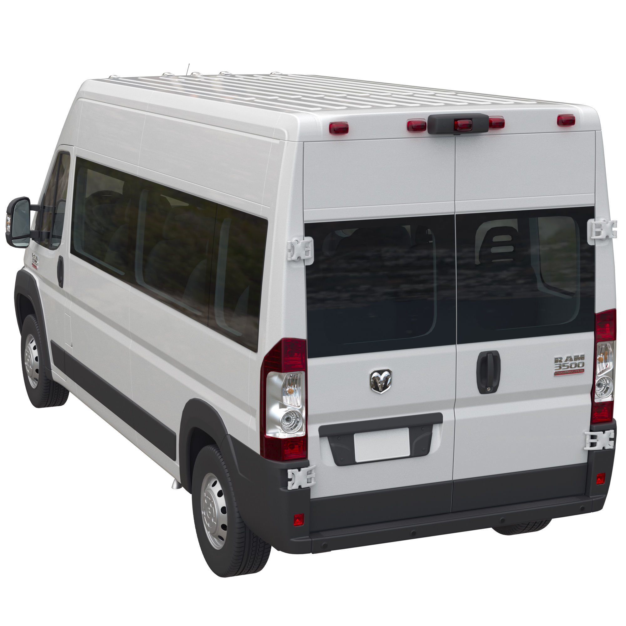 RAM PROMASTER 3500 Window Van 159 3D model_2