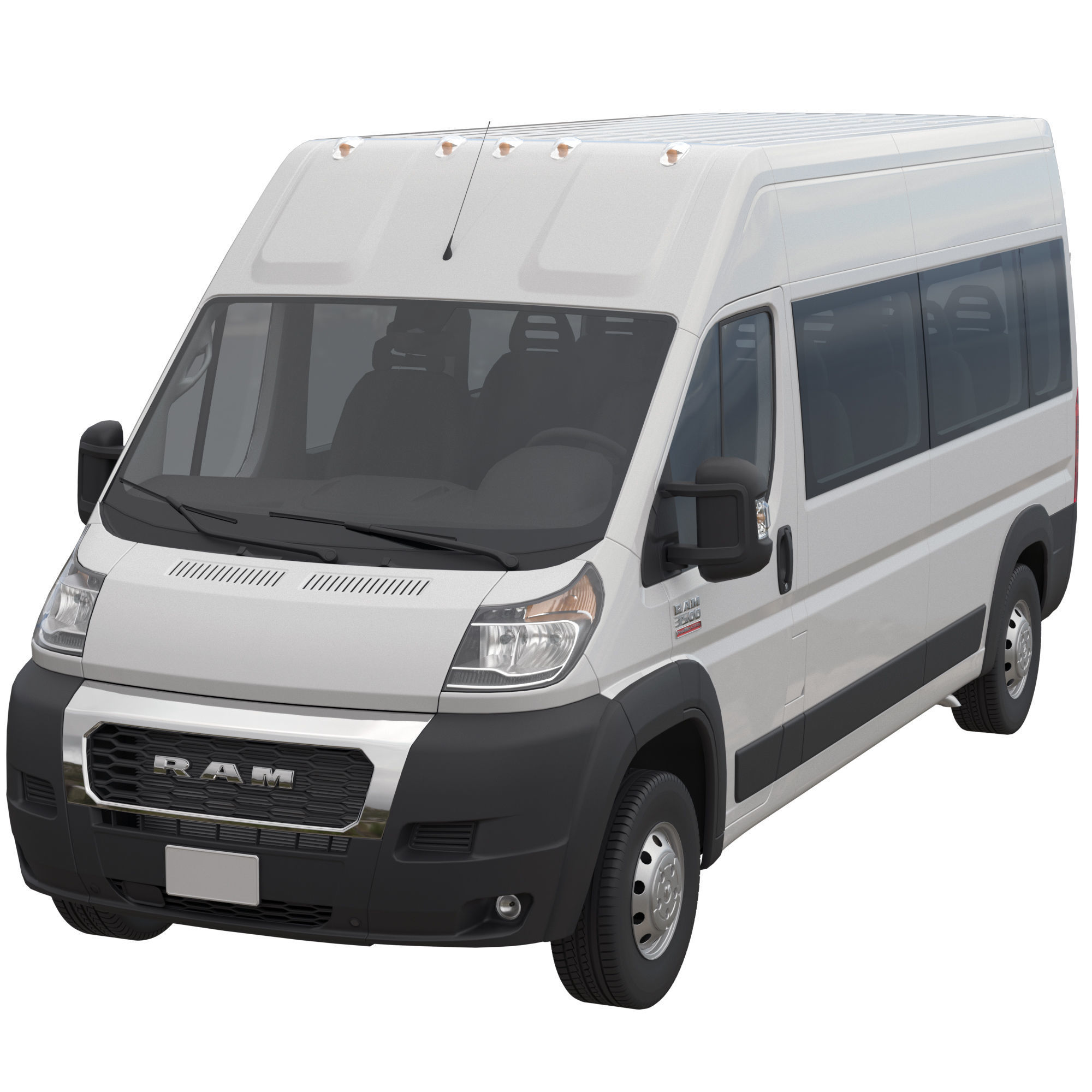 RAM PROMASTER 3500 Window Van 159 3D model_1