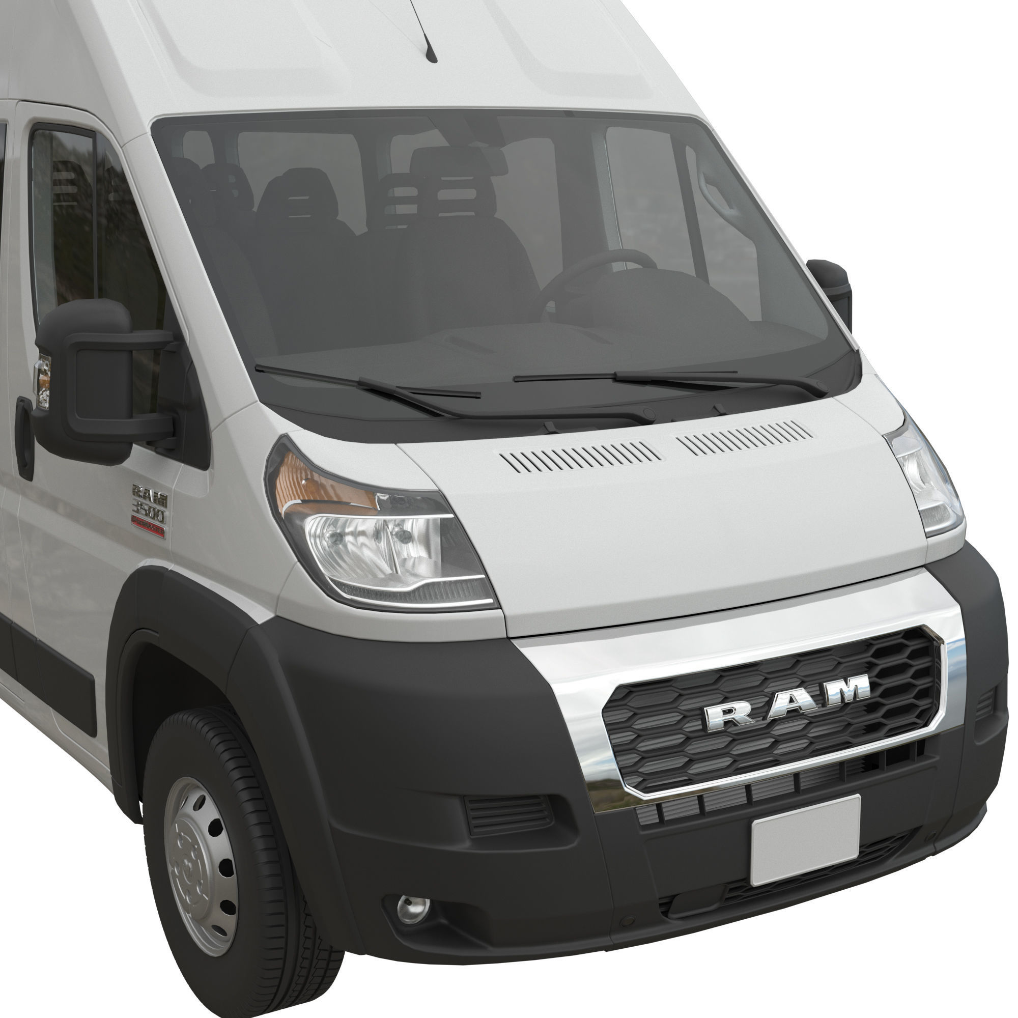 RAM PROMASTER 3500 Window Van 159 3D model_6