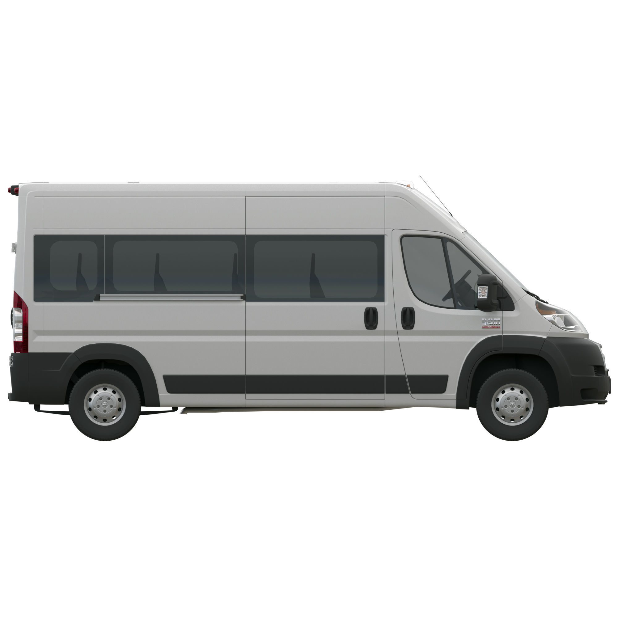 RAM PROMASTER 3500 Window Van 159 3D model_9