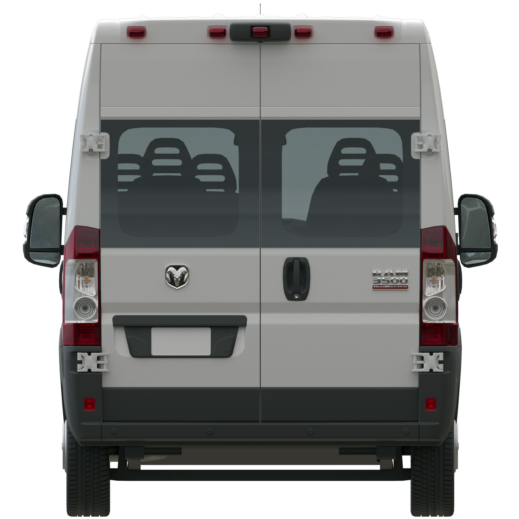 RAM PROMASTER 3500 Window Van 159 3D model_8