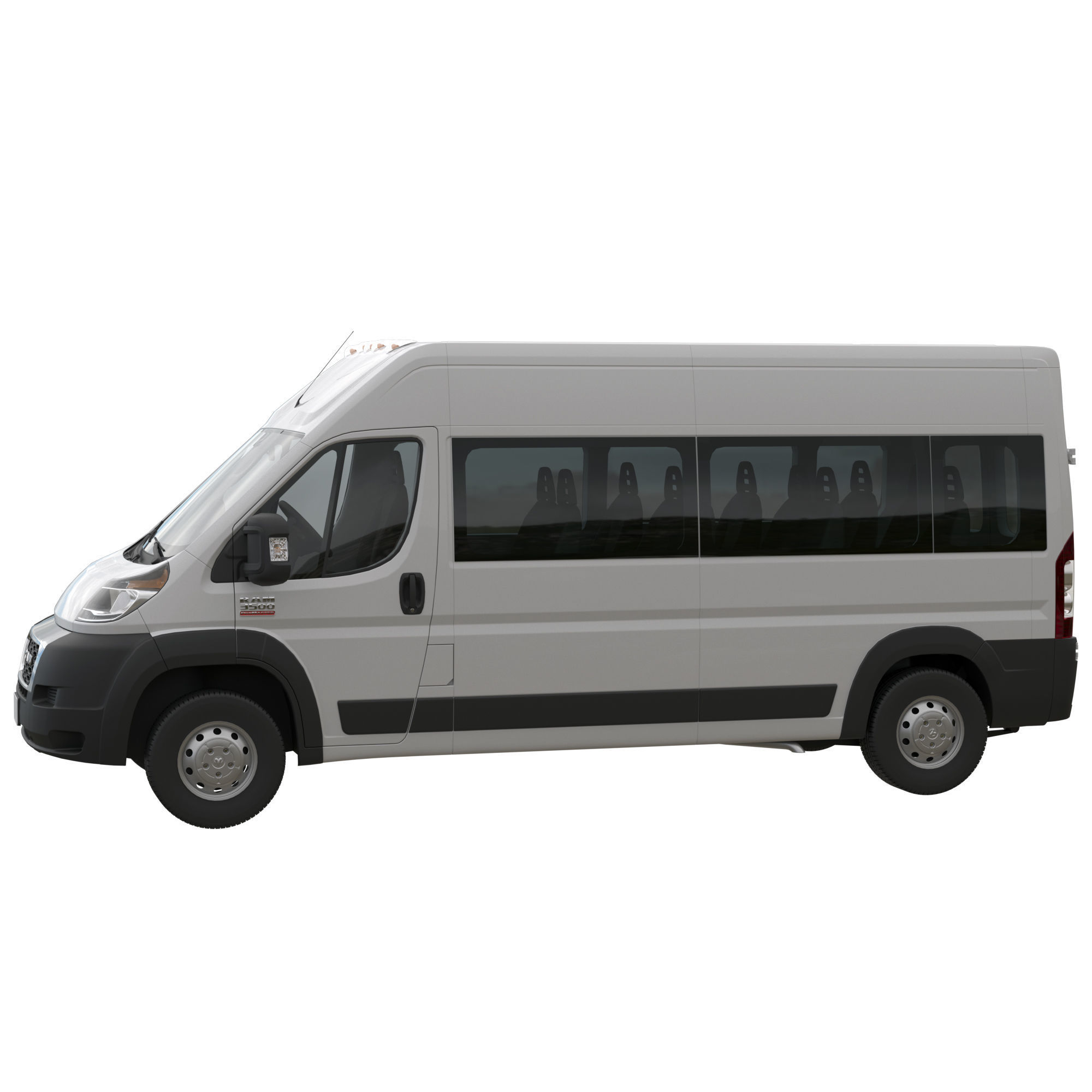 RAM PROMASTER 3500 Window Van 159 3D model_3