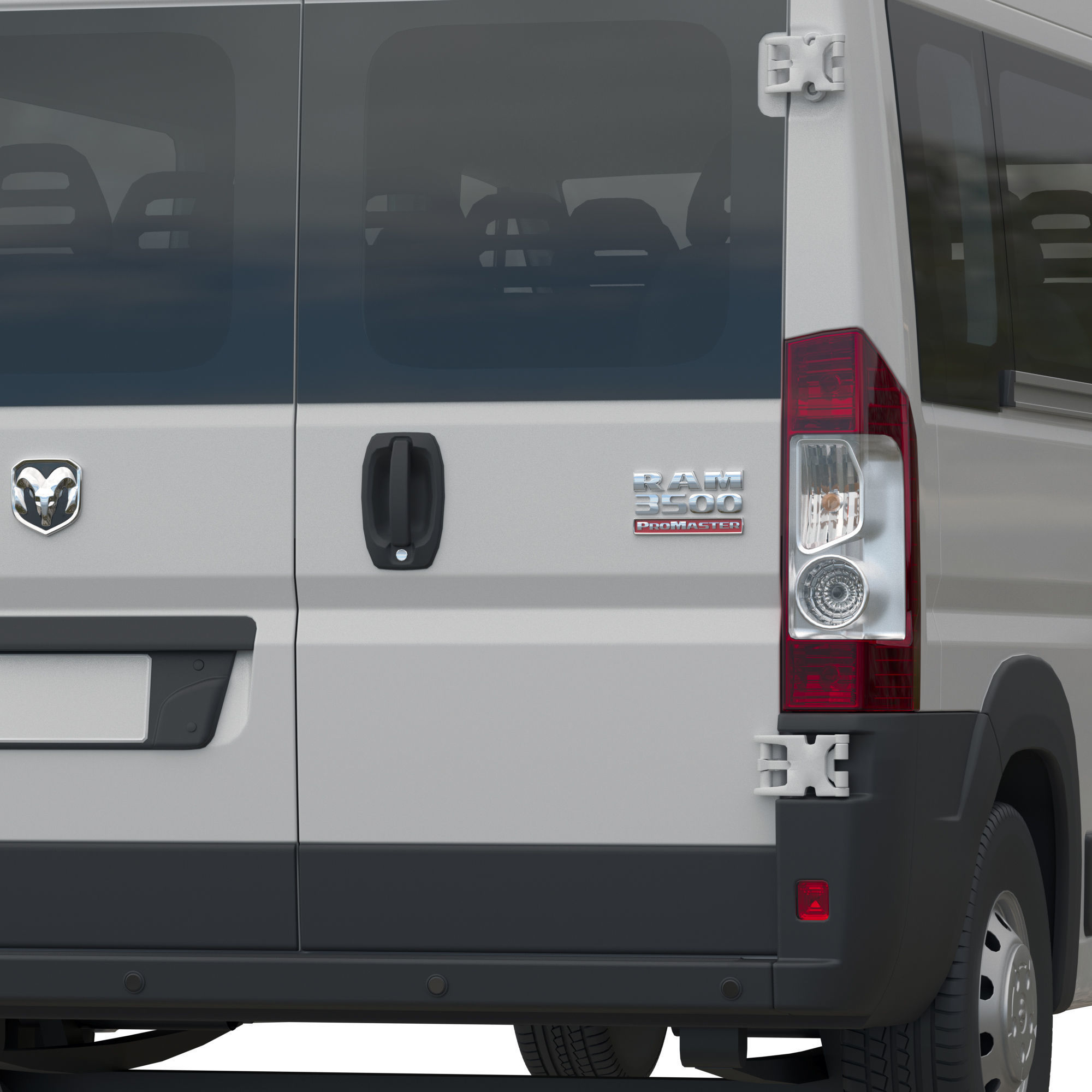 RAM PROMASTER 3500 Window Van 159 3D model_5