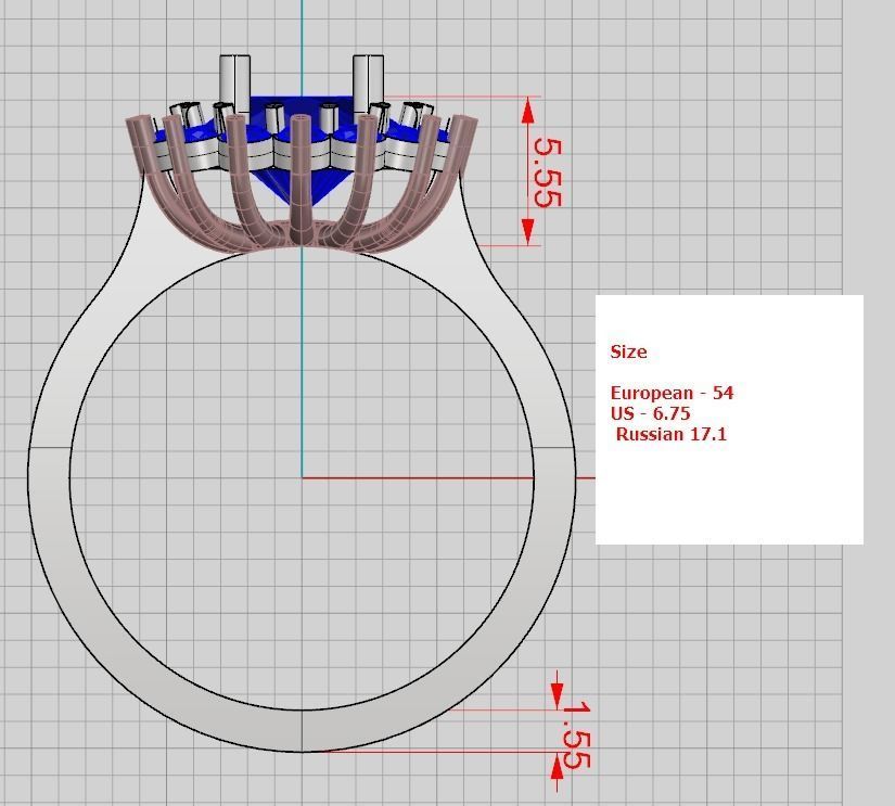 Halo Ring 3D print model_4