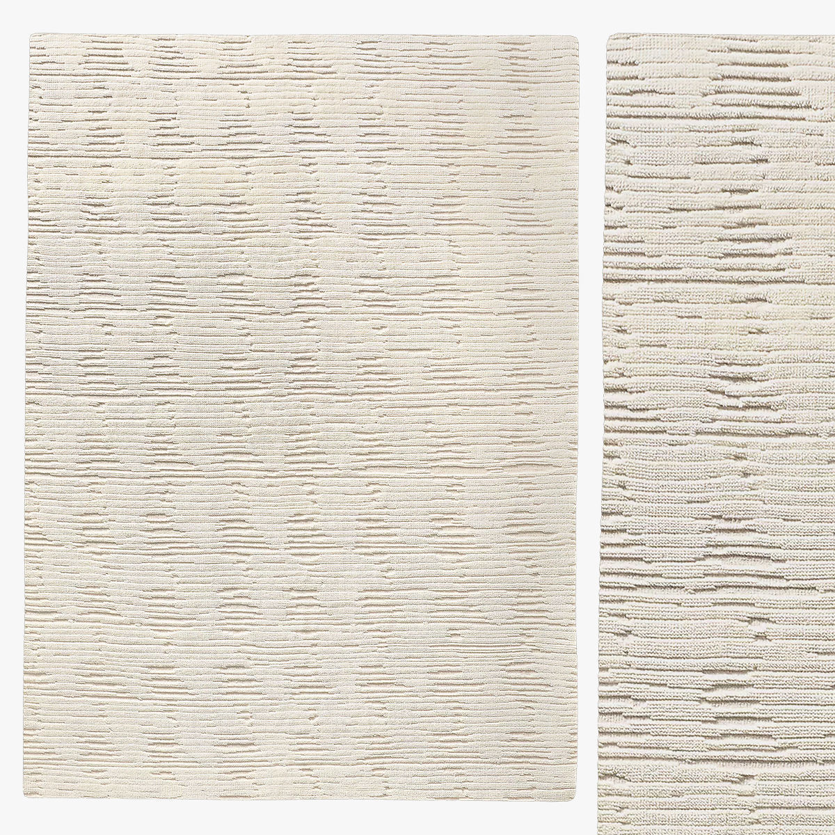 MERYEM HAND-KNOTTED WOOL RUG 3D model_5