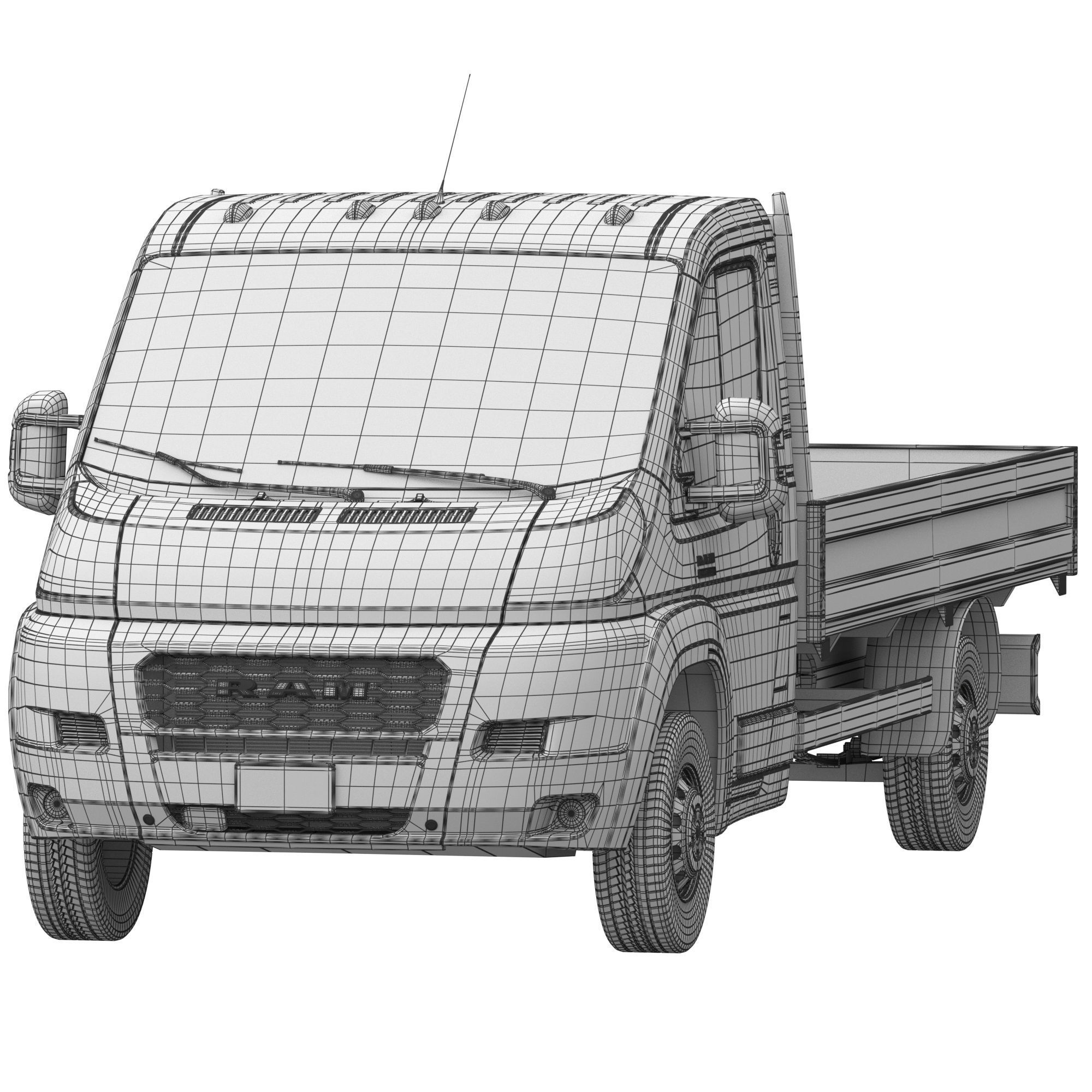 RAM PROMASTER Chassis Cab 3D model_15