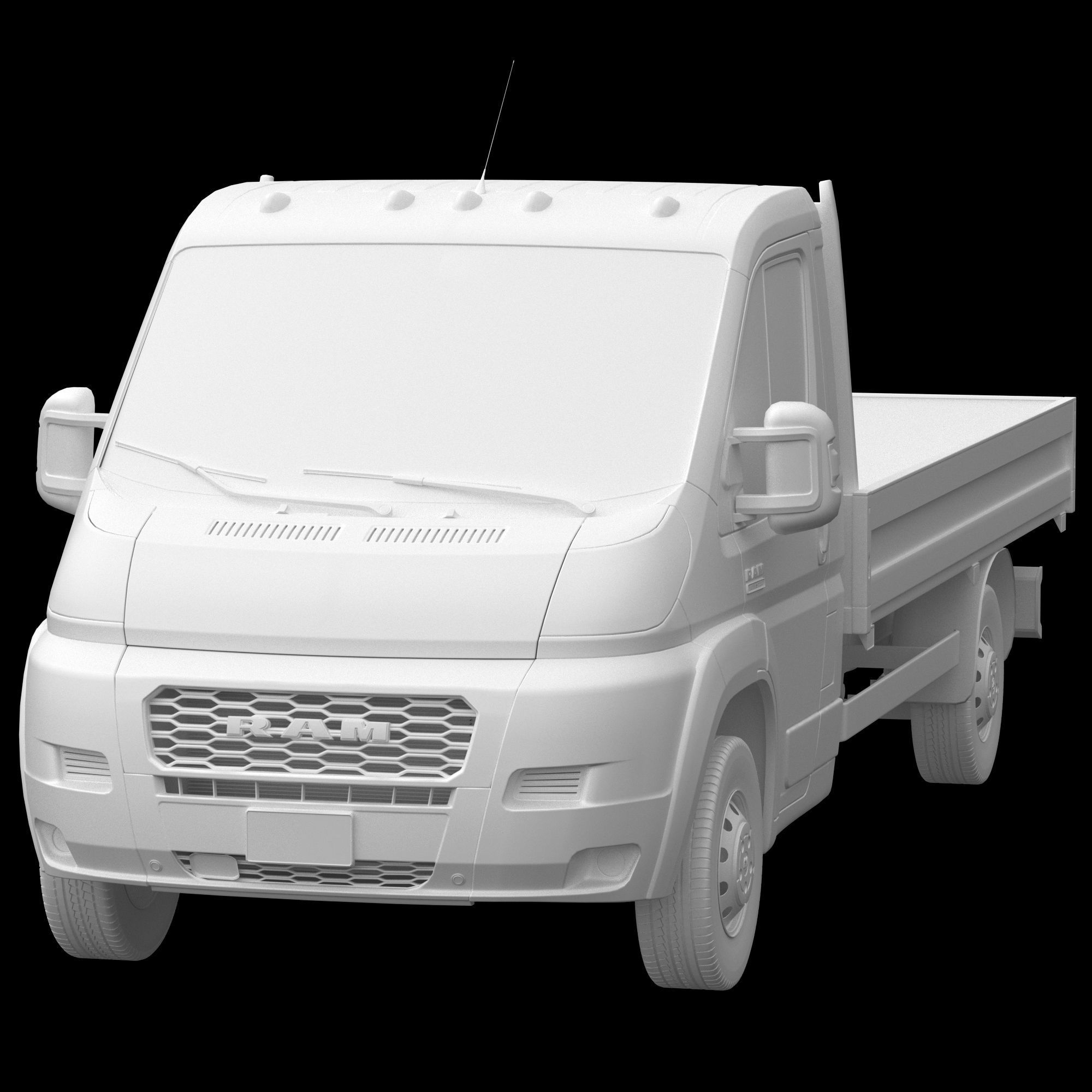 RAM PROMASTER Chassis Cab 3D model_12