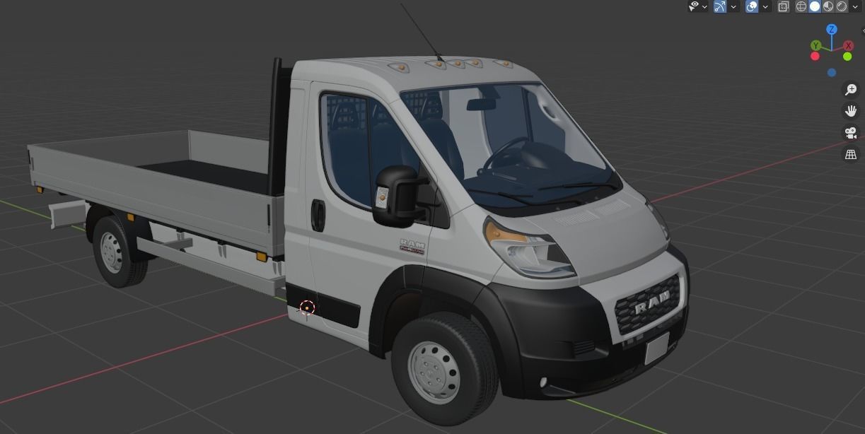RAM PROMASTER Chassis Cab 3D model_24