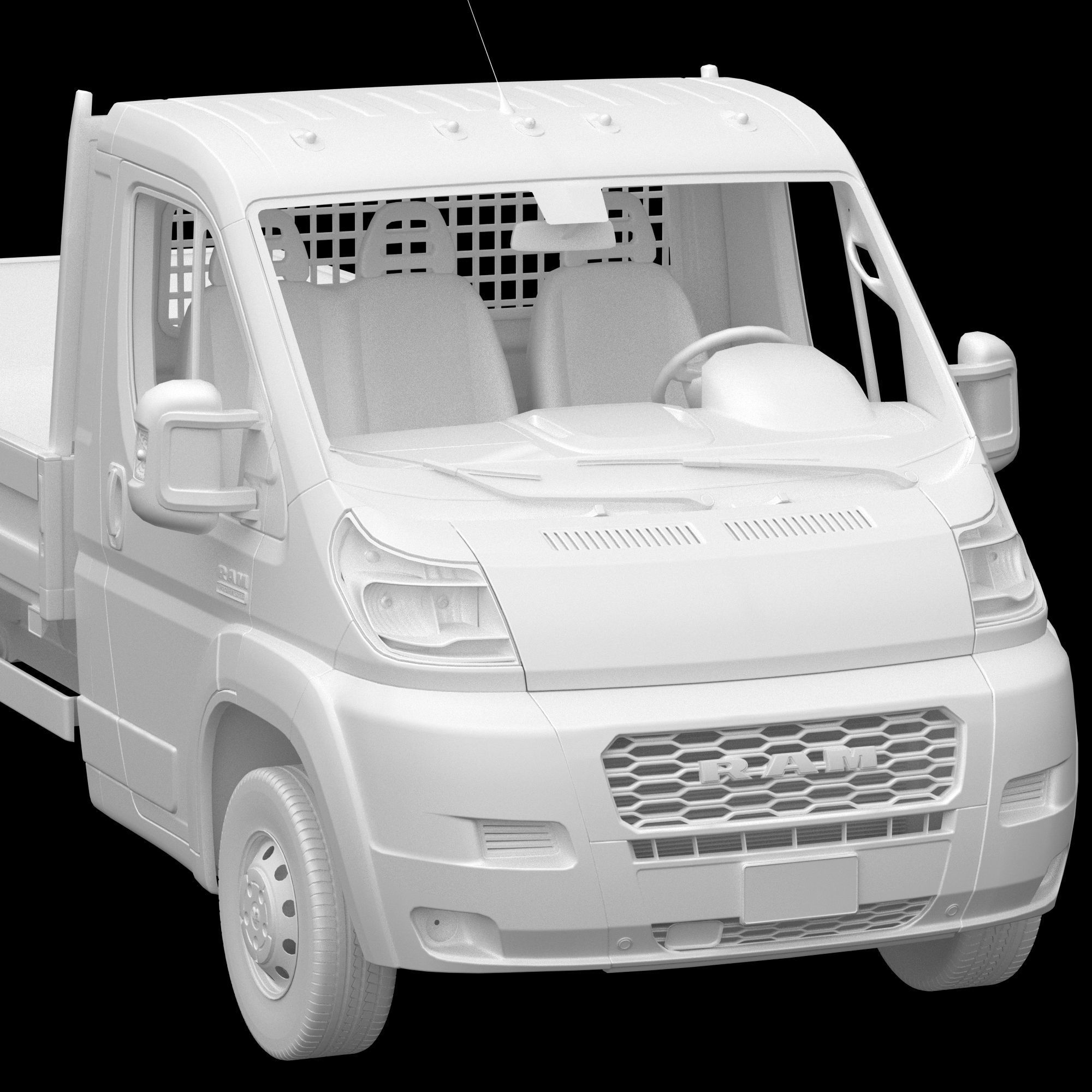 RAM PROMASTER Chassis Cab 3D model_14