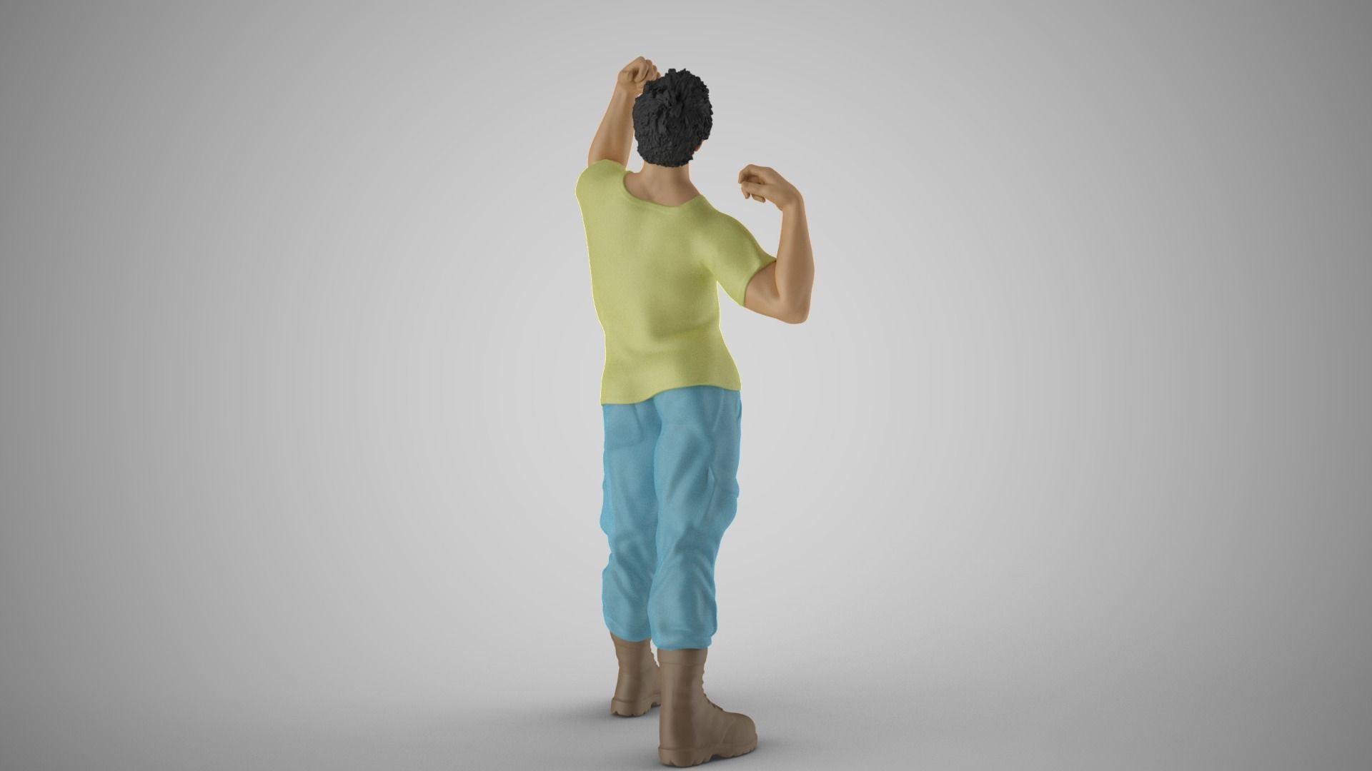 Strong Man 3D print model_6
