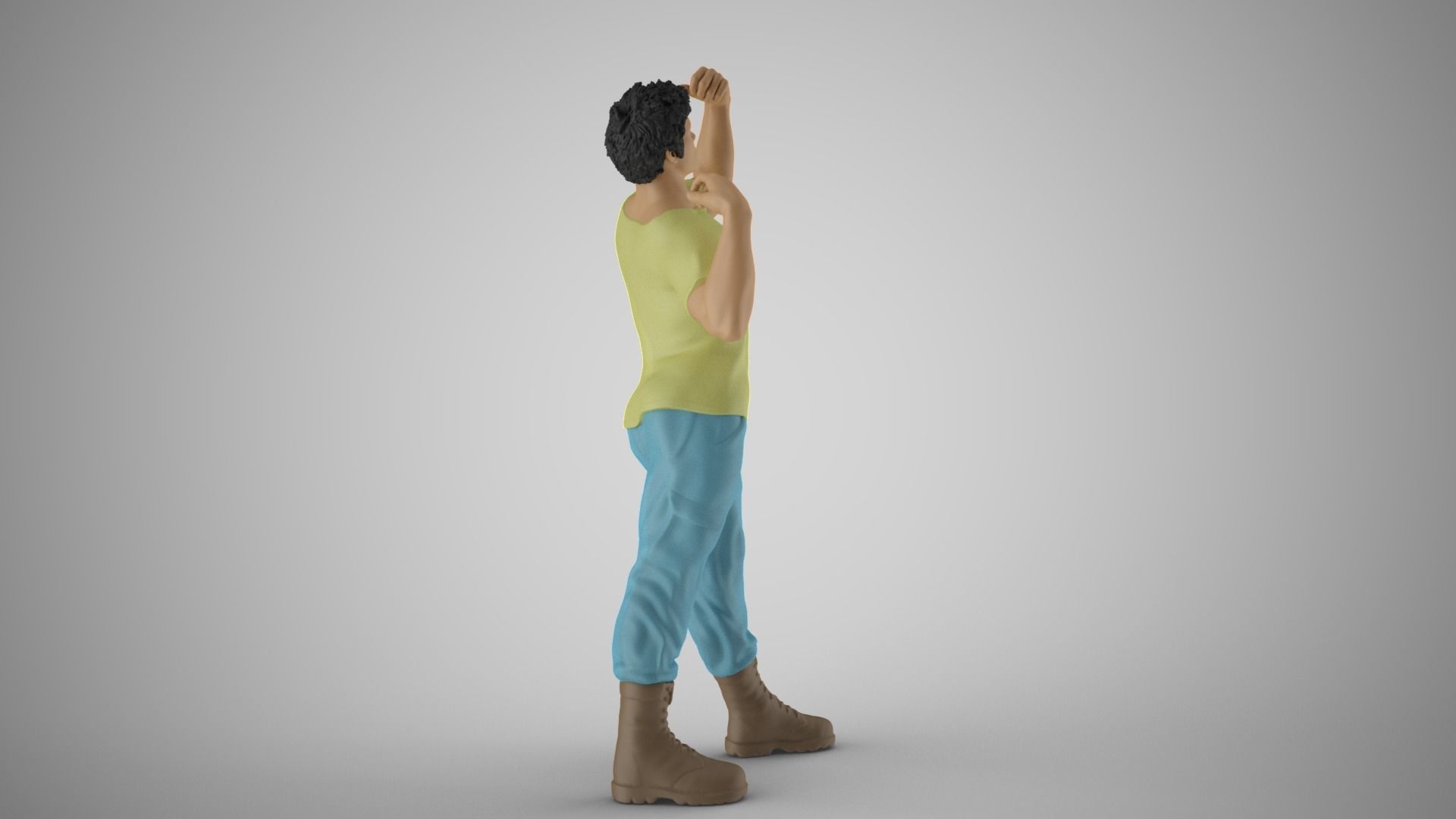 Strong Man 3D print model_5