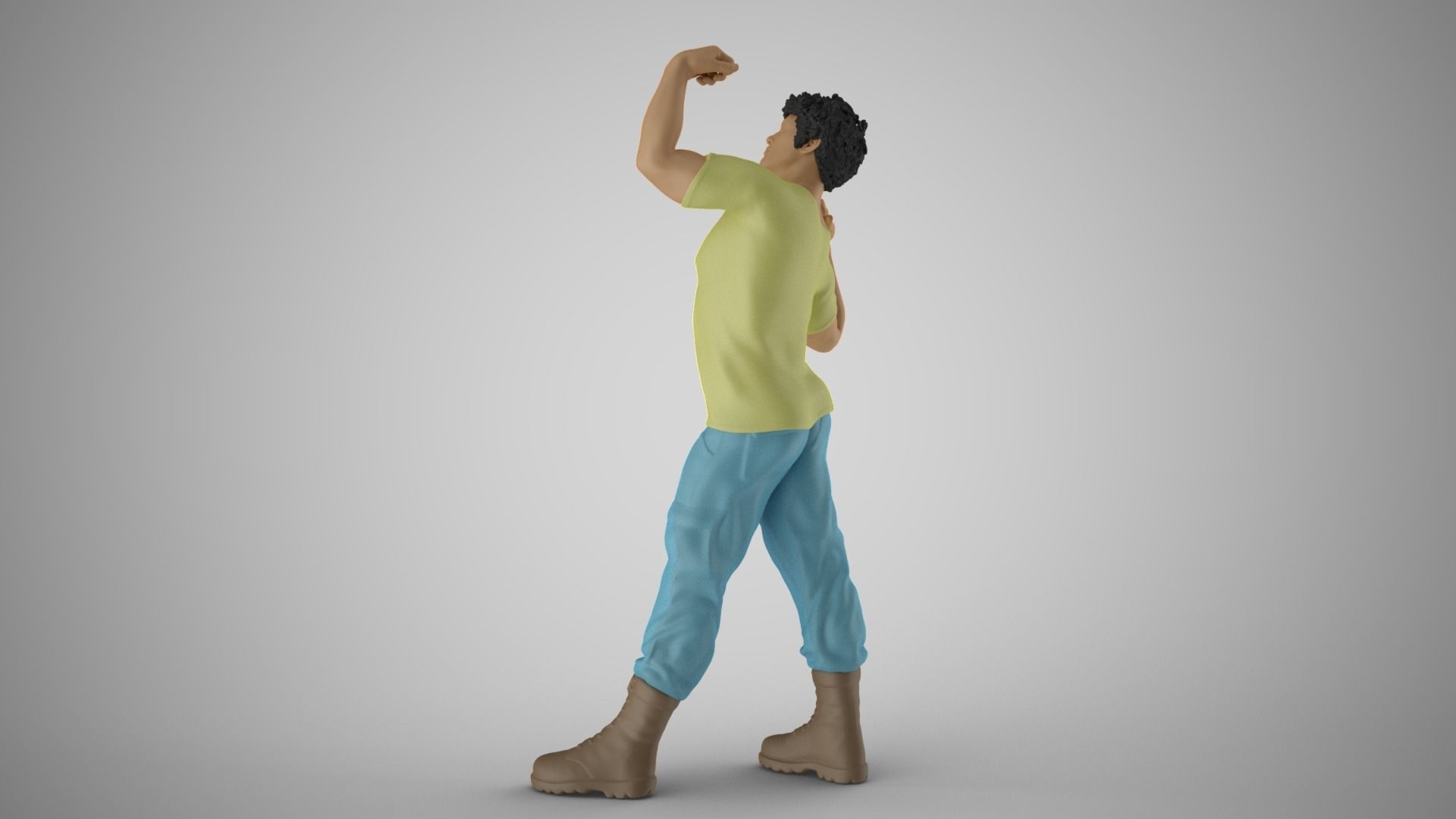 Strong Man 3D print model_8