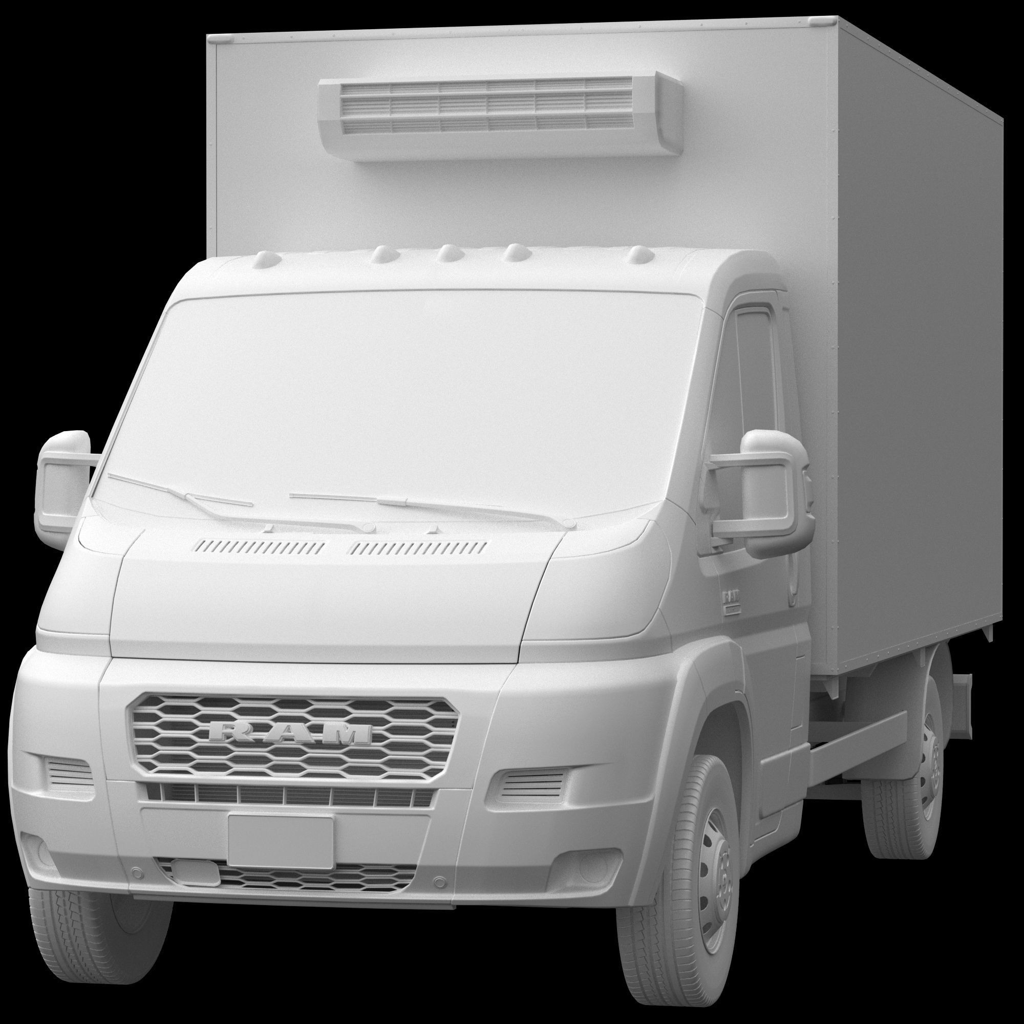 RAM PROMASTER Chassis Cab Isothermal REF 3D model_12