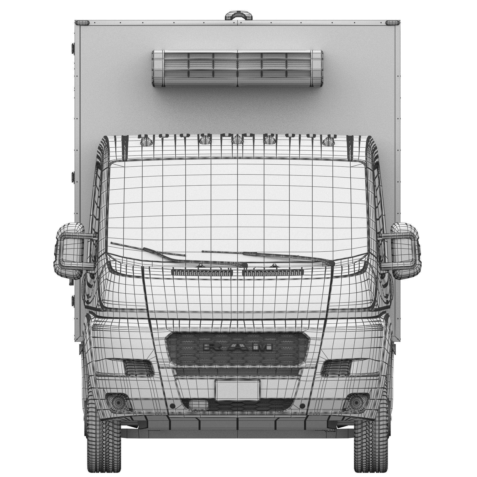 RAM PROMASTER Chassis Cab Isothermal REF 3D model_17