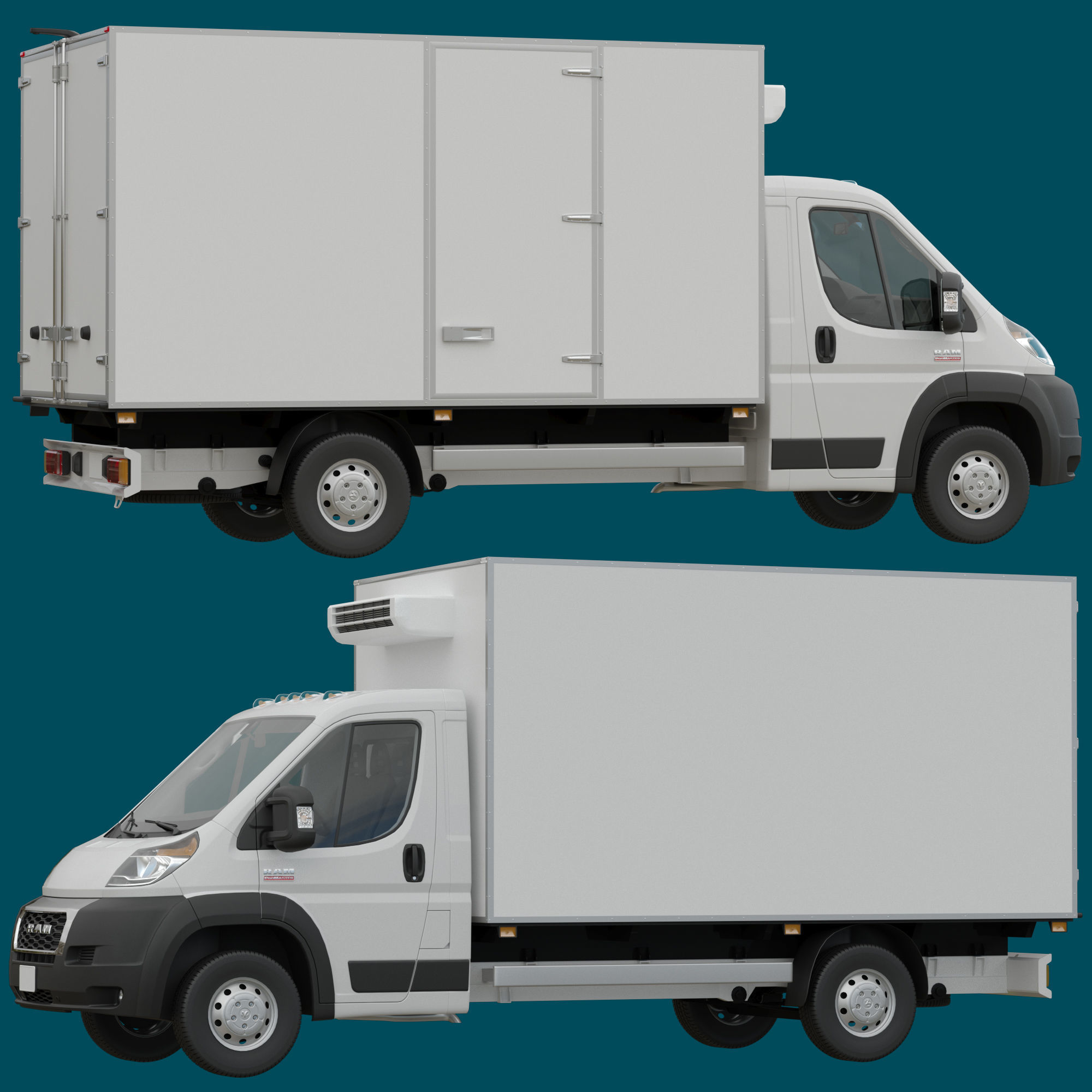 RAM PROMASTER Chassis Cab Isothermal REF 3D model_23