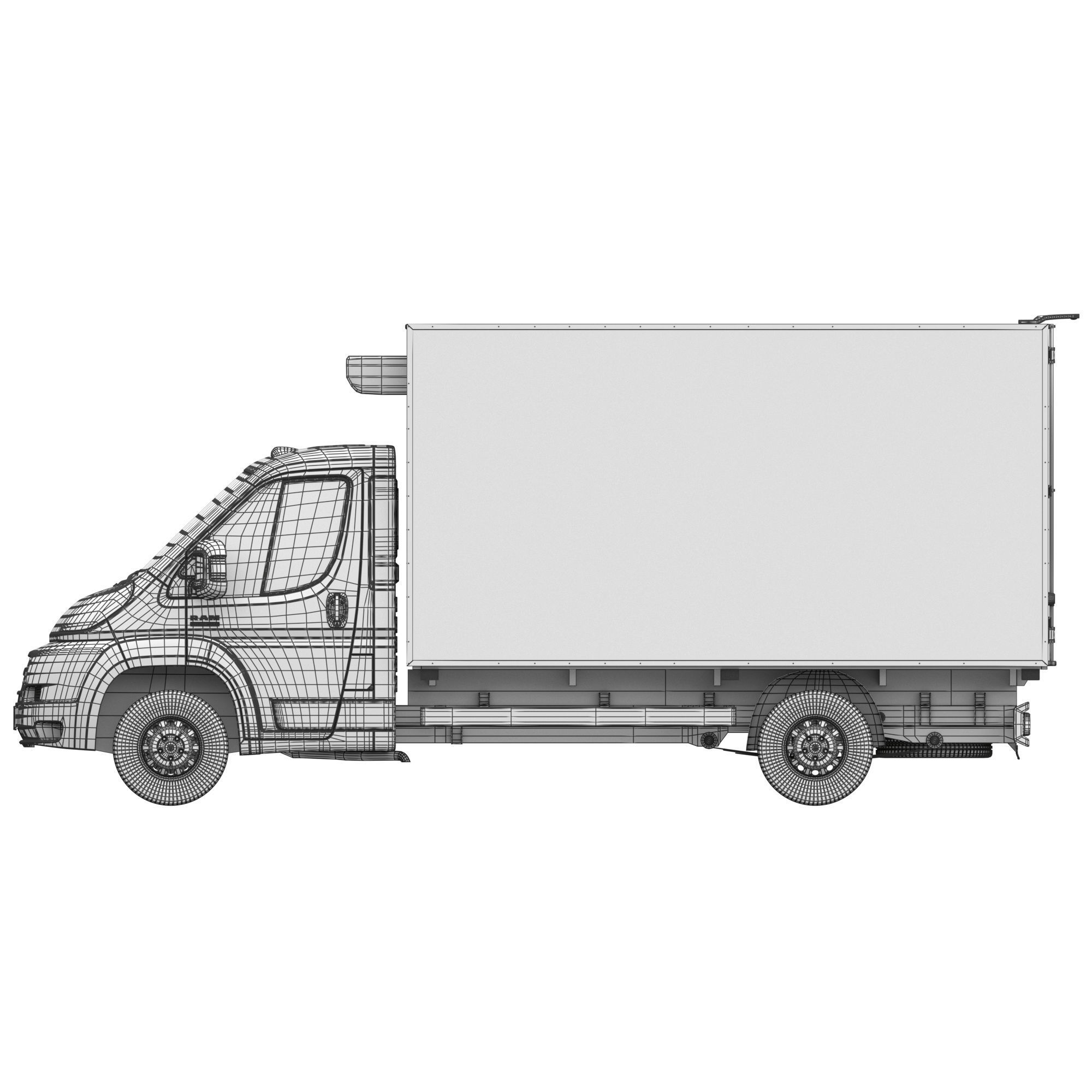 RAM PROMASTER Chassis Cab Isothermal REF 3D model_20