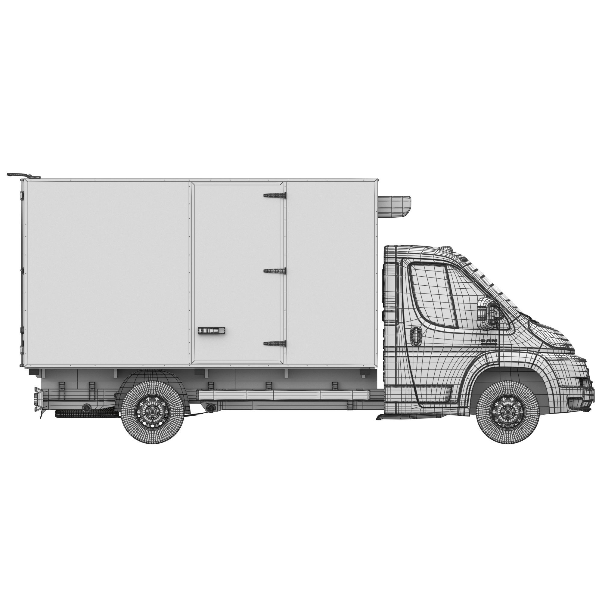RAM PROMASTER Chassis Cab Isothermal REF 3D model_19