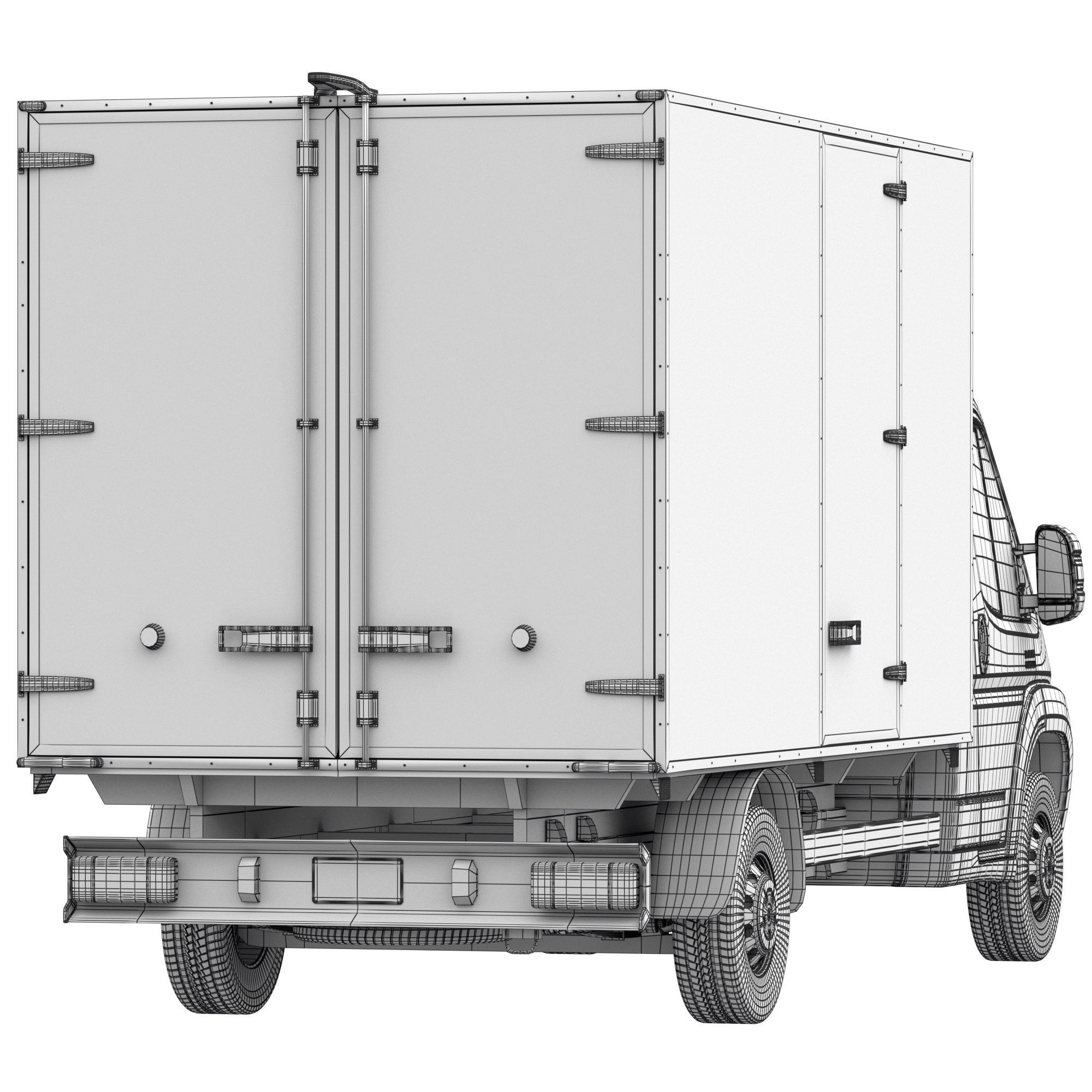 RAM PROMASTER Chassis Cab Isothermal REF 3D model_16