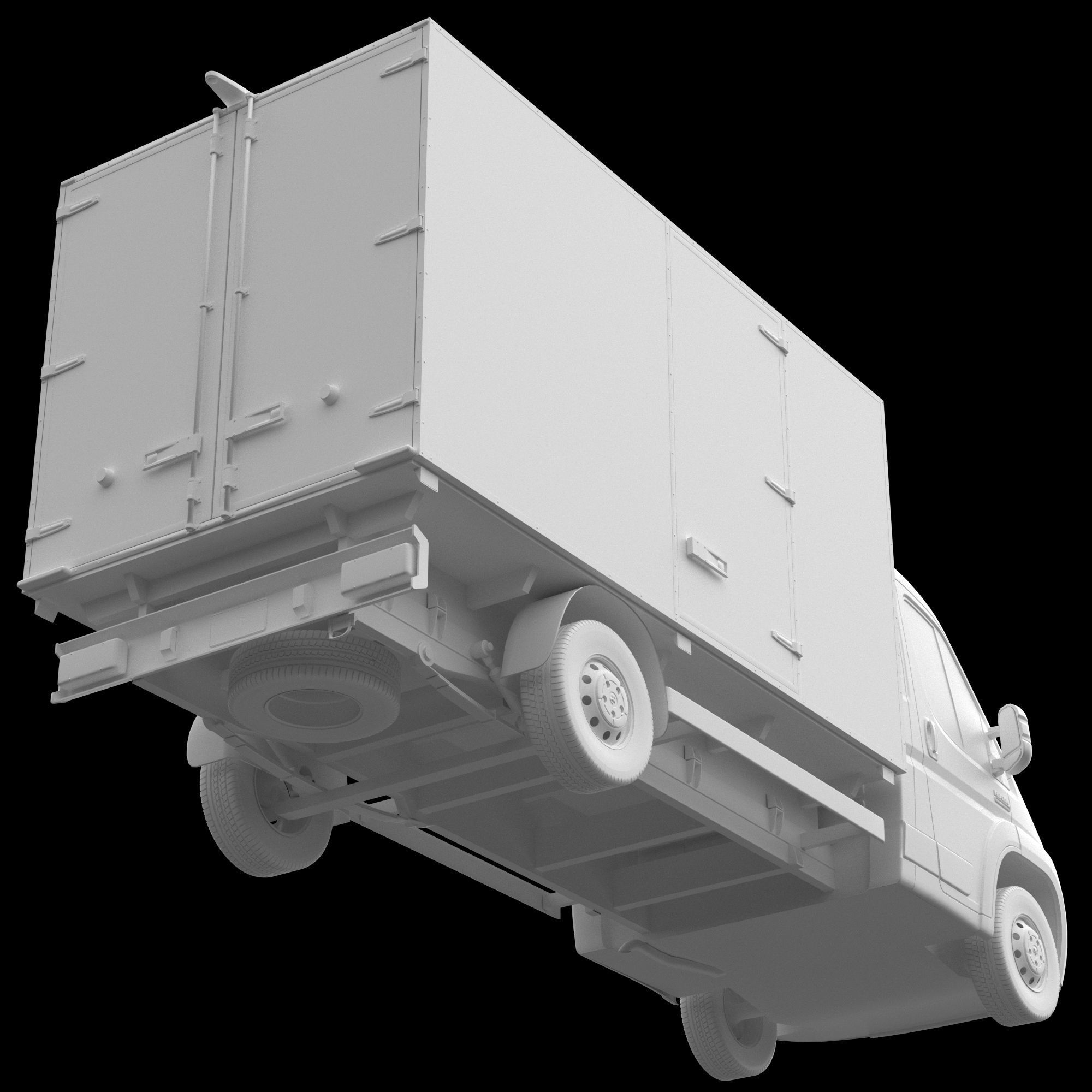 RAM PROMASTER Chassis Cab Isothermal REF 3D model_13