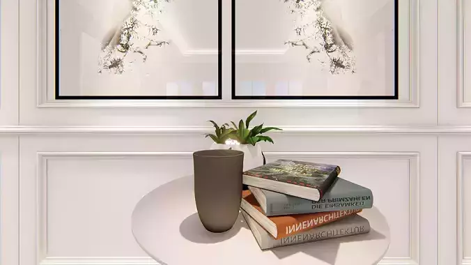 LIVING ROOM CORNER 3D model