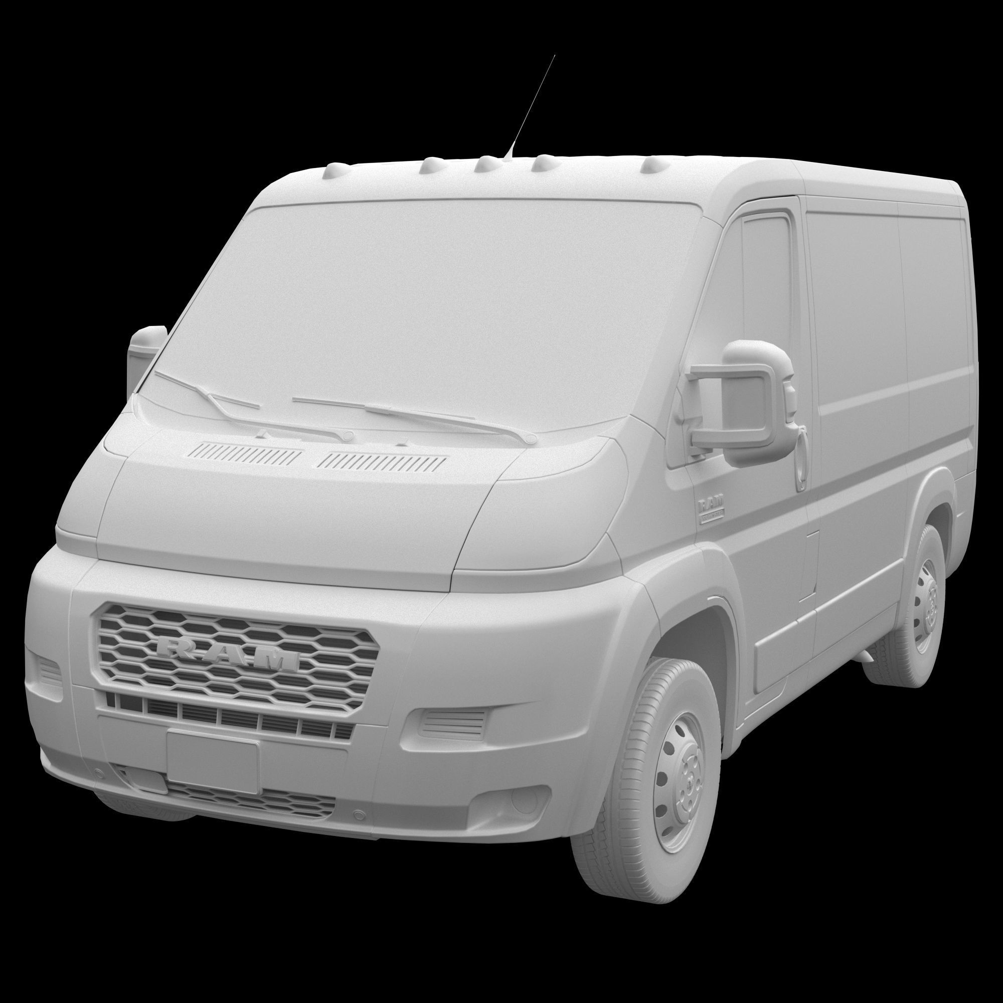 2021 RAM PROMASTER 1500 Van 118 3D model_12