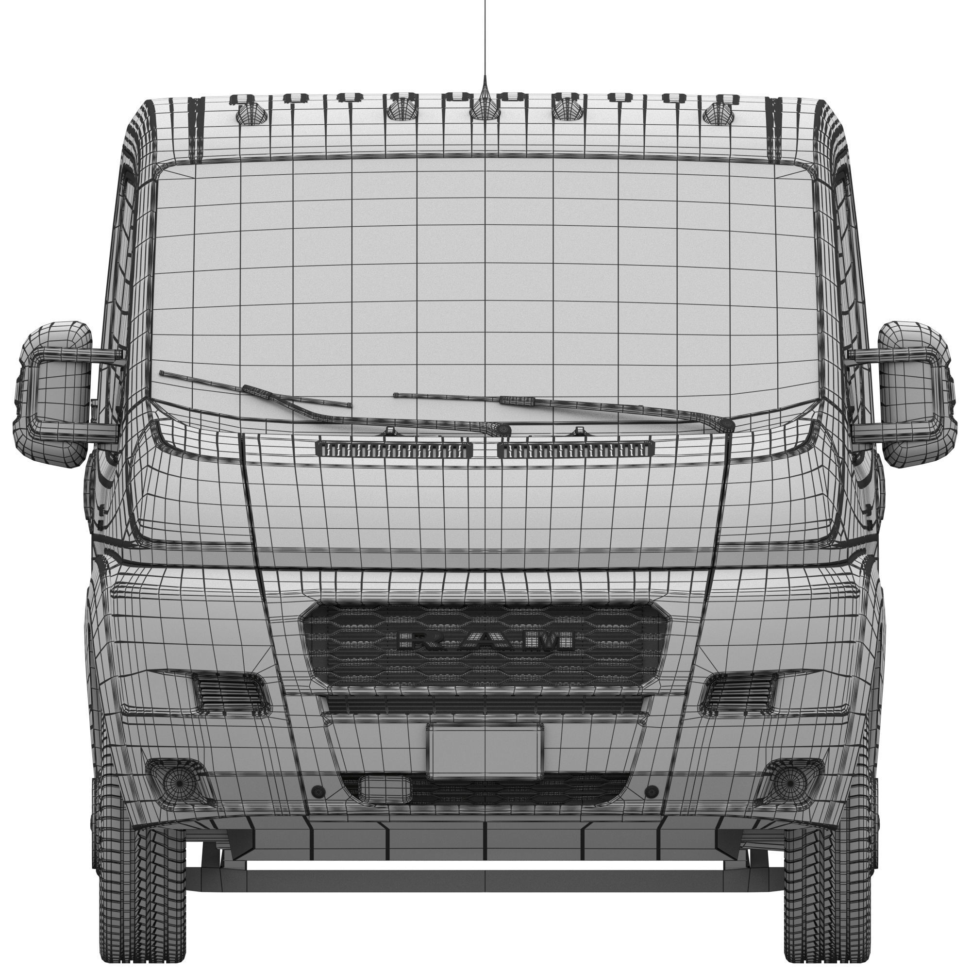 2021 RAM PROMASTER 1500 Van 118 3D model_18