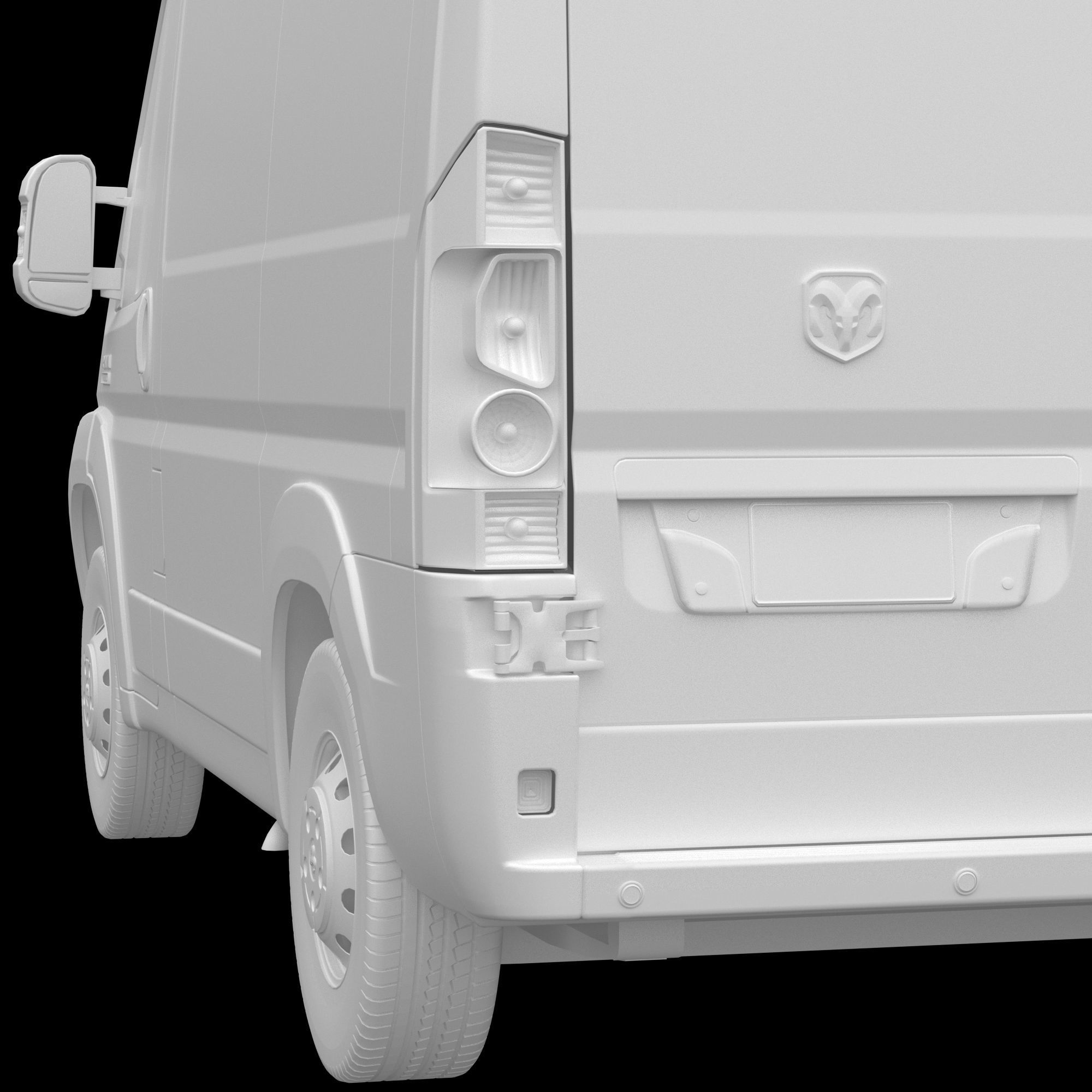 2021 RAM PROMASTER 1500 Van 118 3D model_14