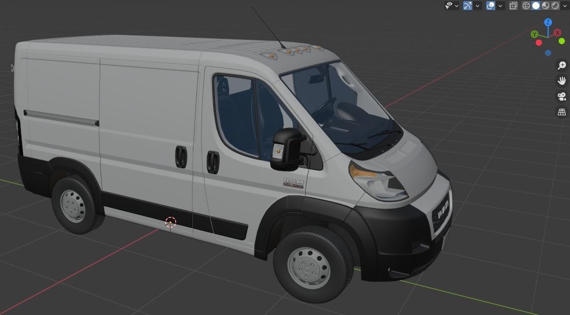 2021 RAM PROMASTER 1500 Van 118 3D model_26