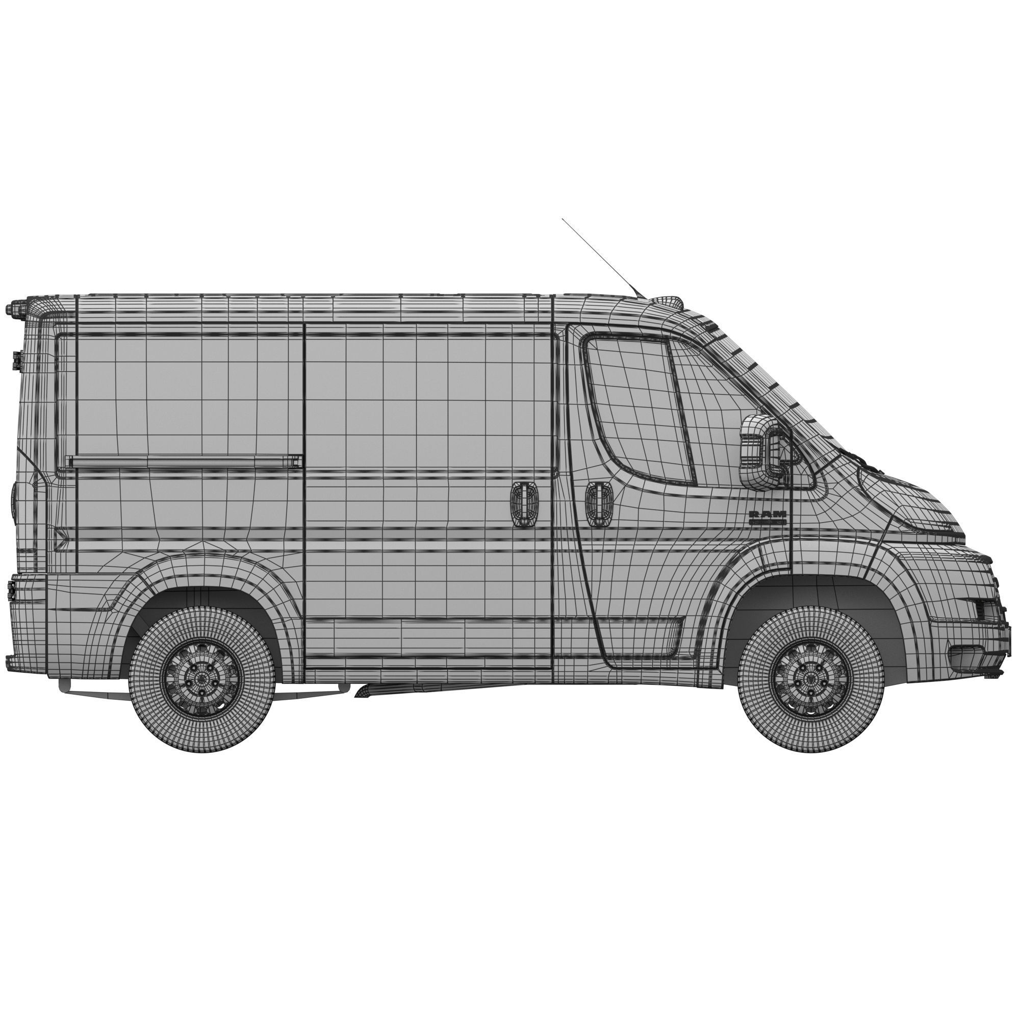 2021 RAM PROMASTER 1500 Van 118 3D model_20