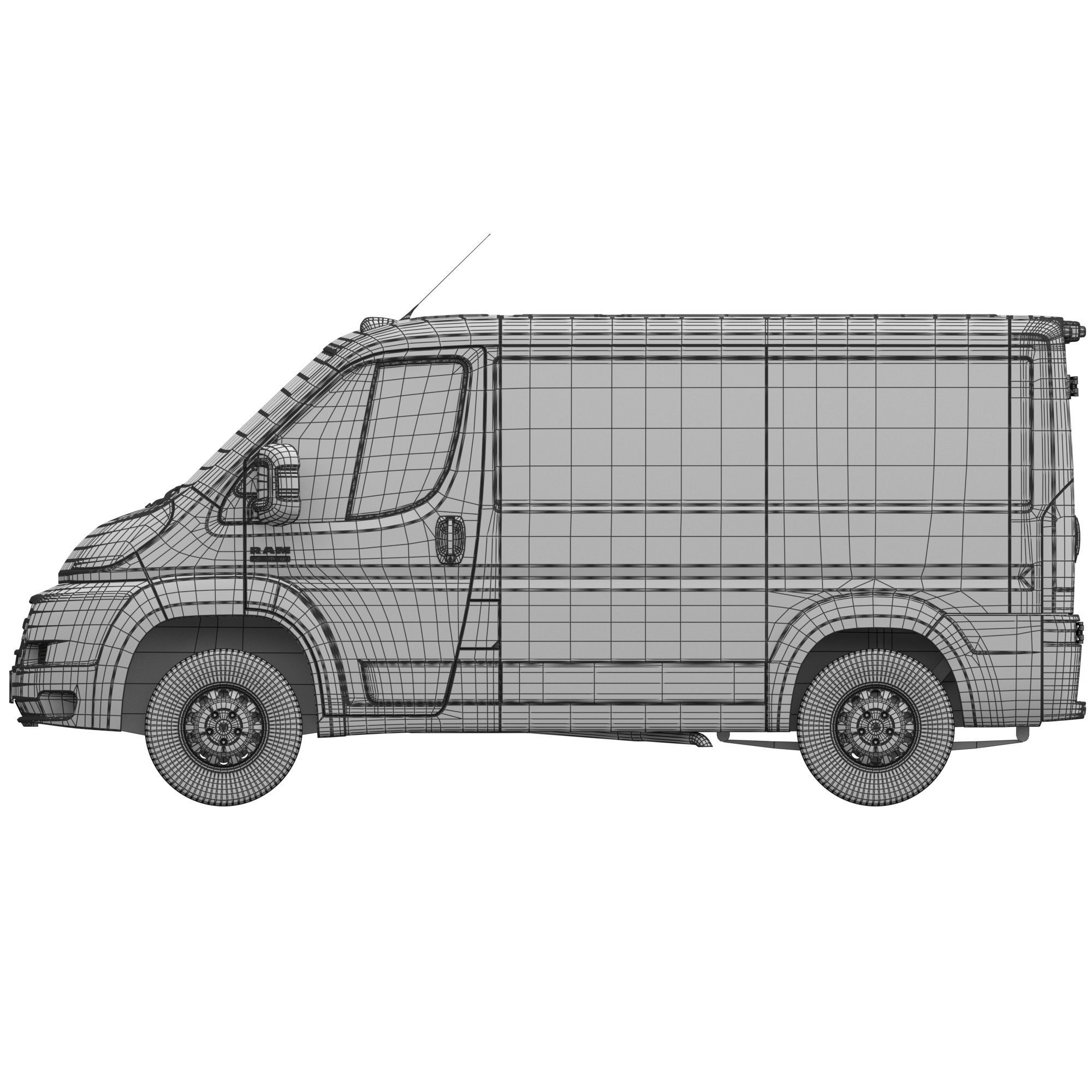 2021 RAM PROMASTER 1500 Van 118 3D model_21