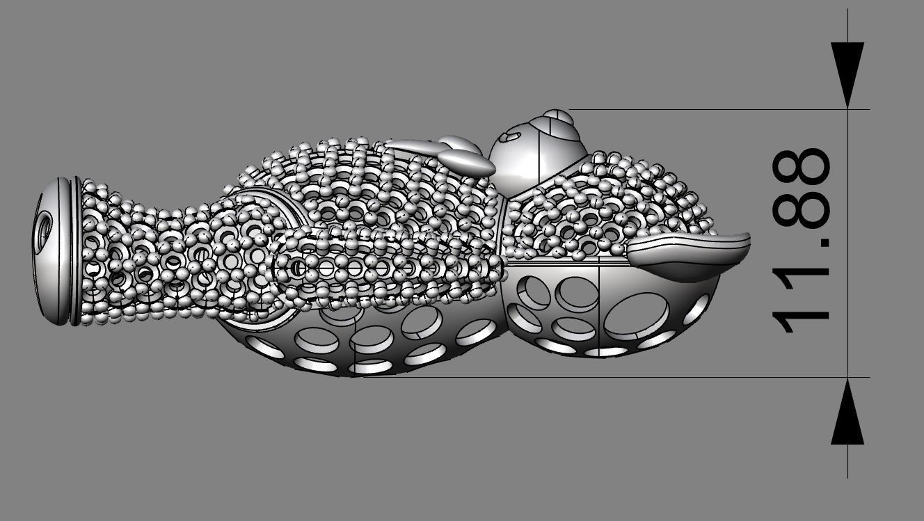 Teddy bear 3D print model_4