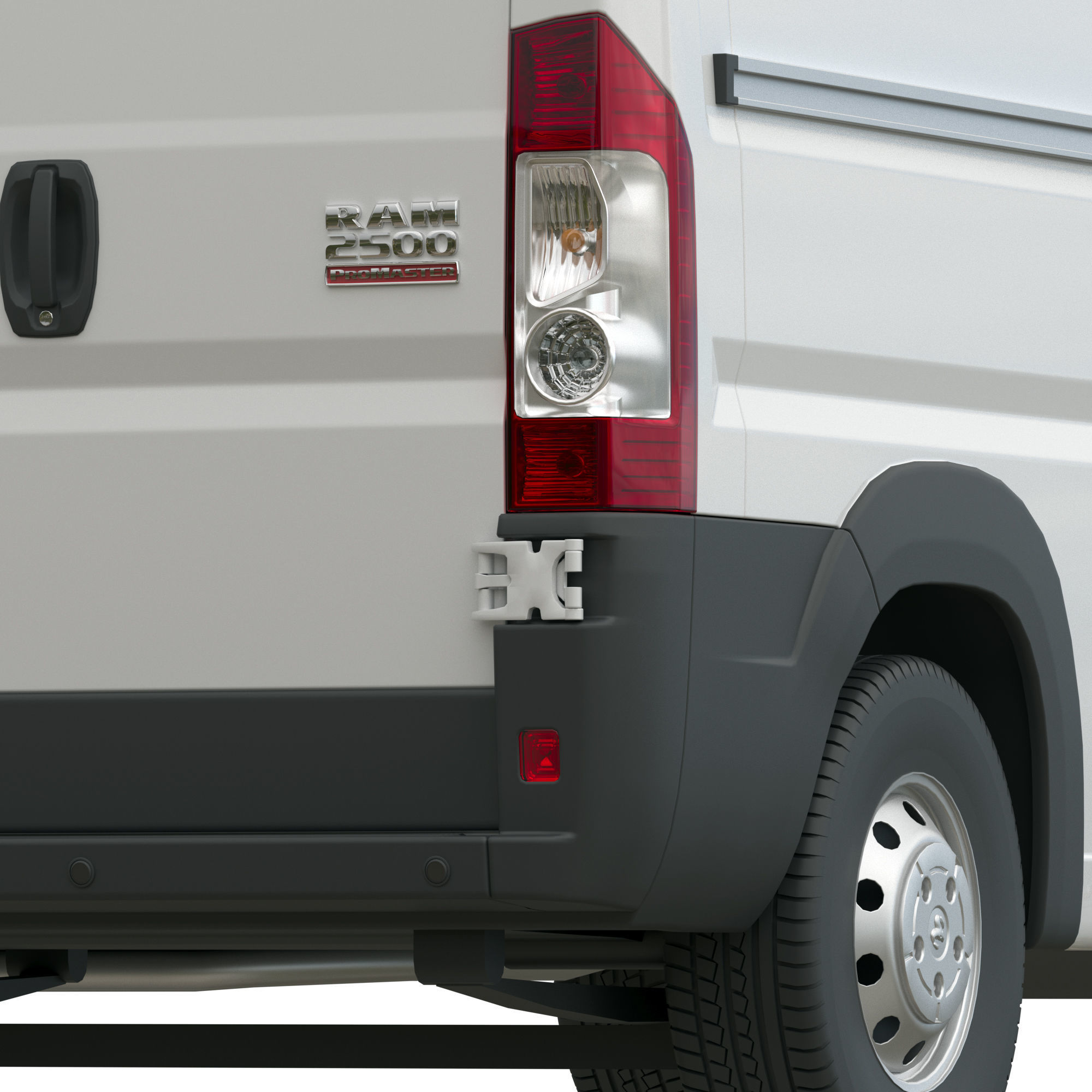 RAM PROMASTER 2500 Cargo Van 136 High Roof  3D model_5