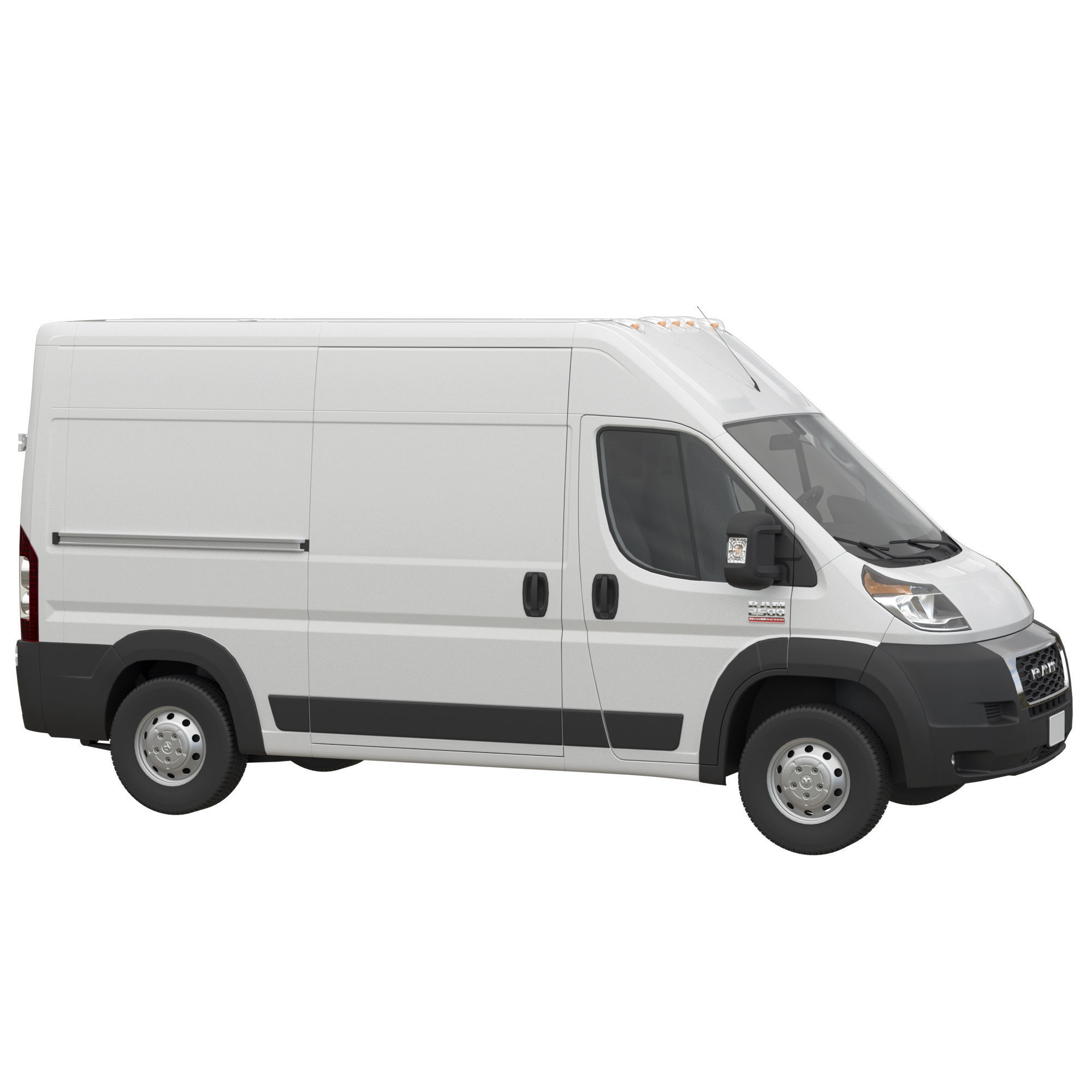 RAM PROMASTER 2500 Cargo Van 136 High Roof  3D model_3