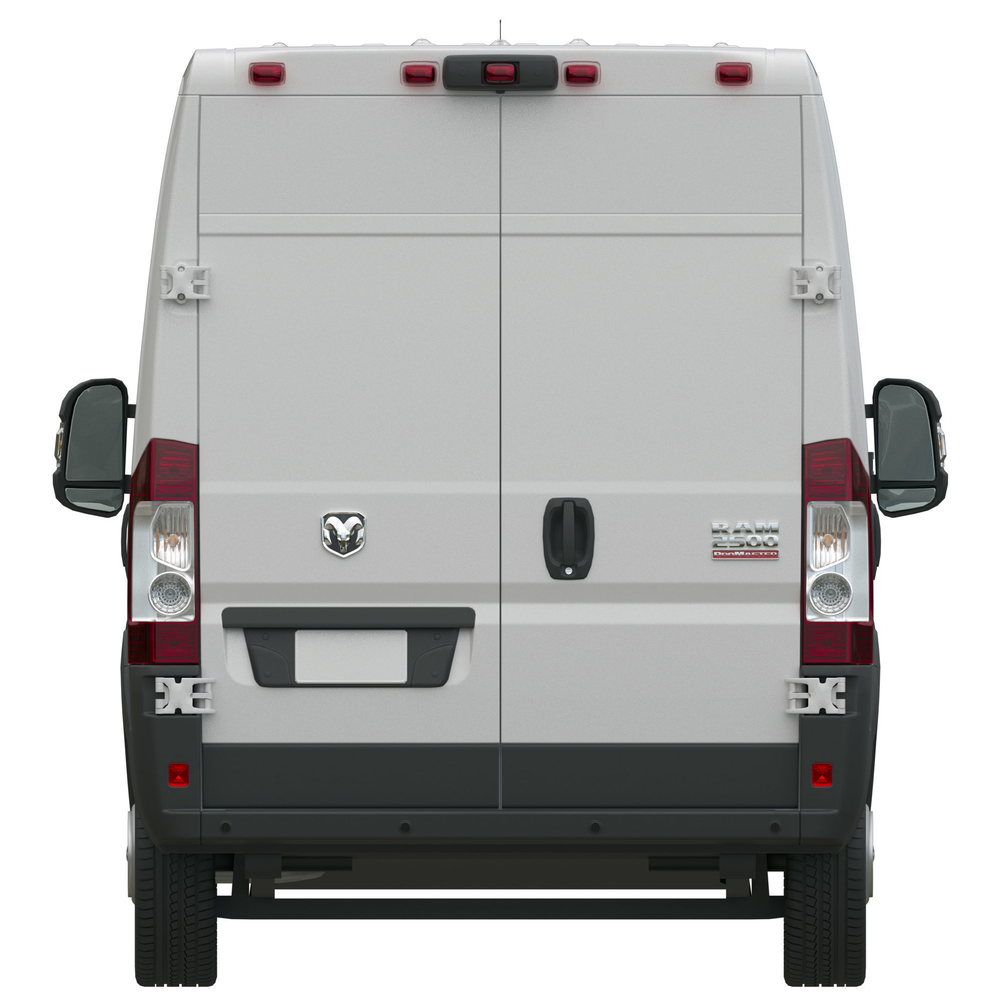 RAM PROMASTER 2500 Cargo Van 136 High Roof  3D model_8