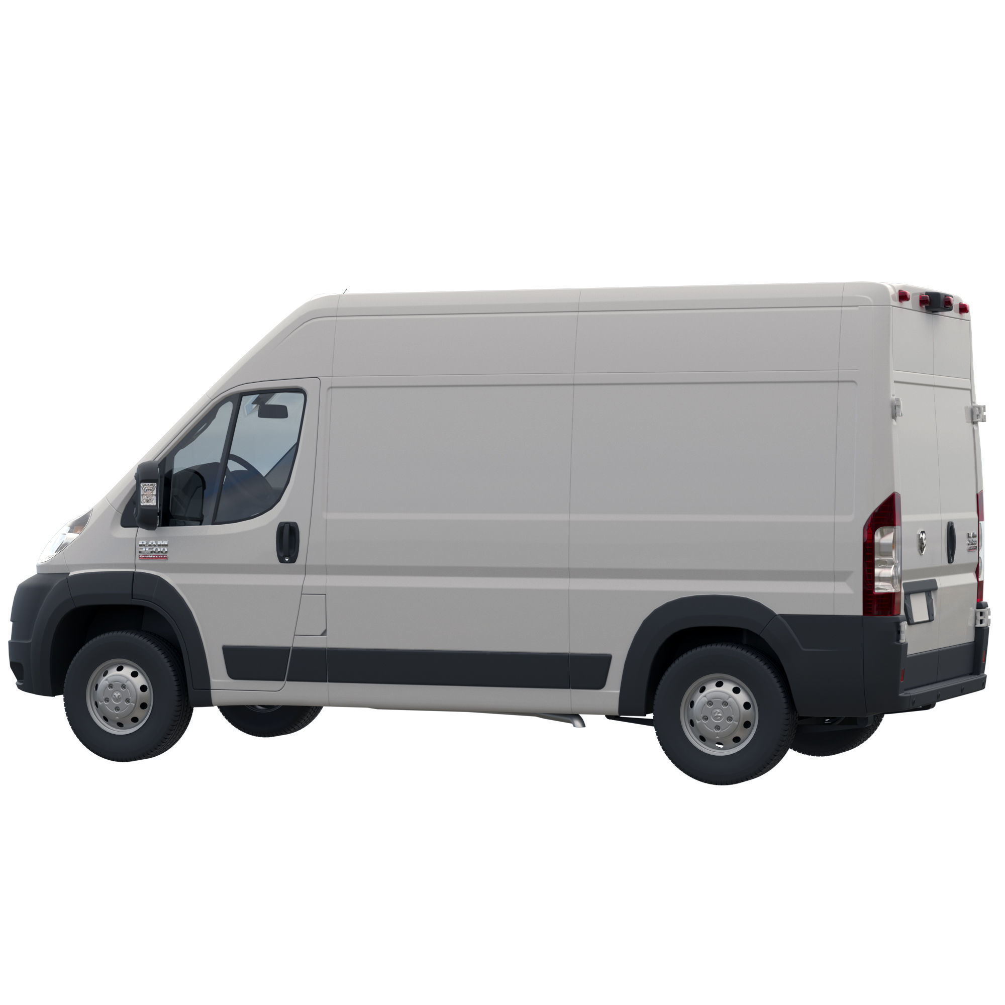 RAM PROMASTER 2500 Cargo Van 136 High Roof  3D model_2